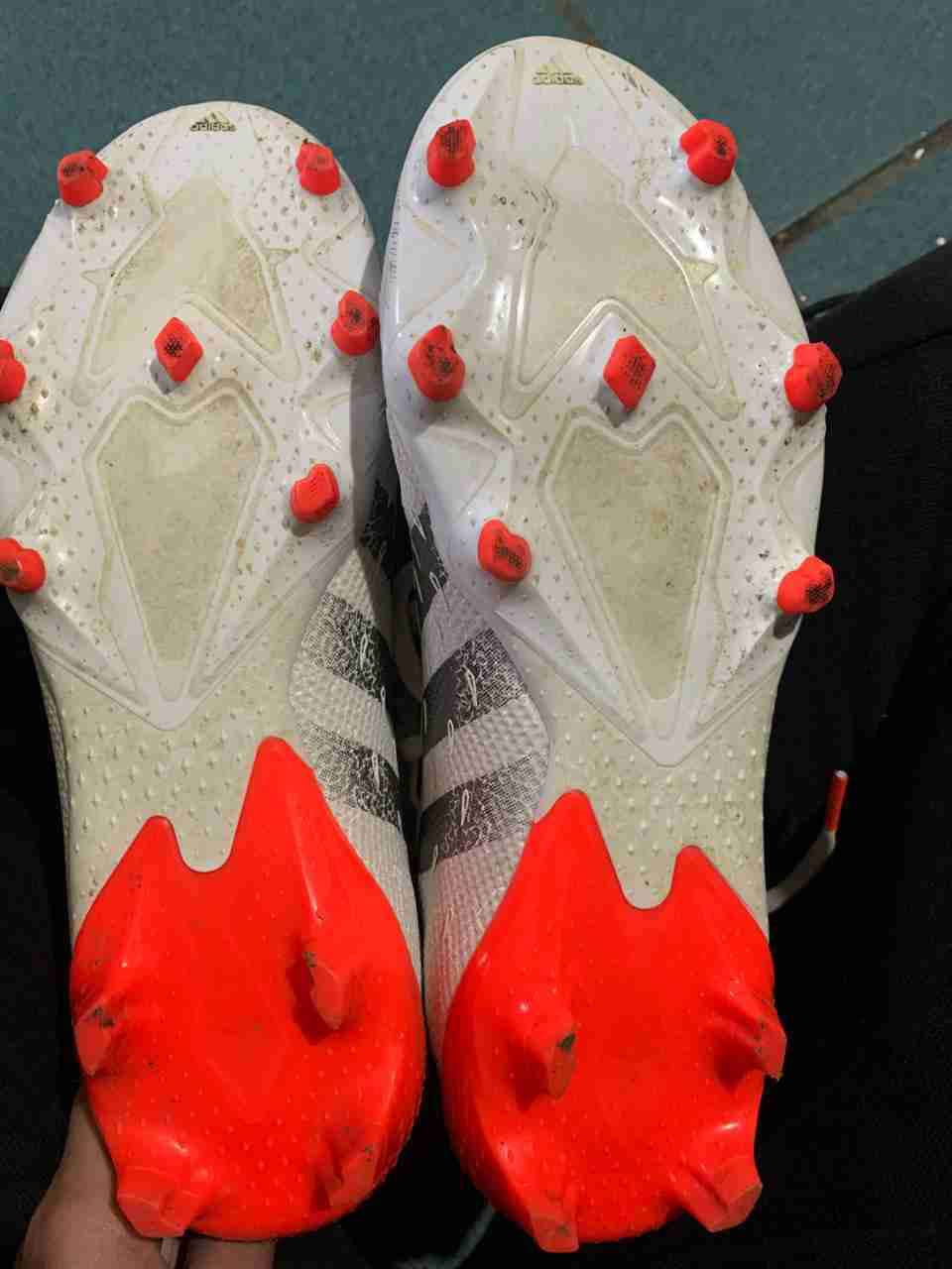 Zapatos de Fútbol blancas Adidas - miniatura 4