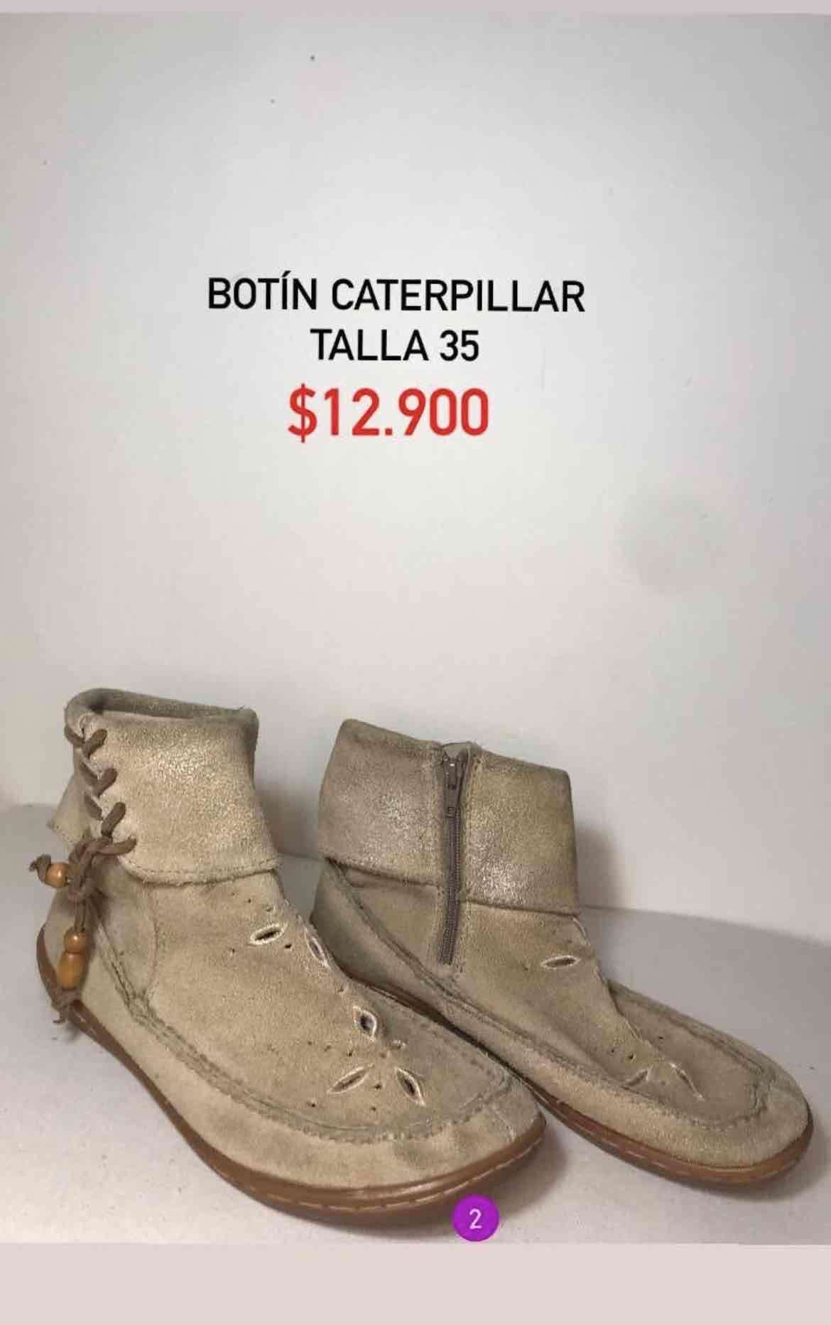 Zapatos grises Caterpillar talla 37.5 - miniatura 4