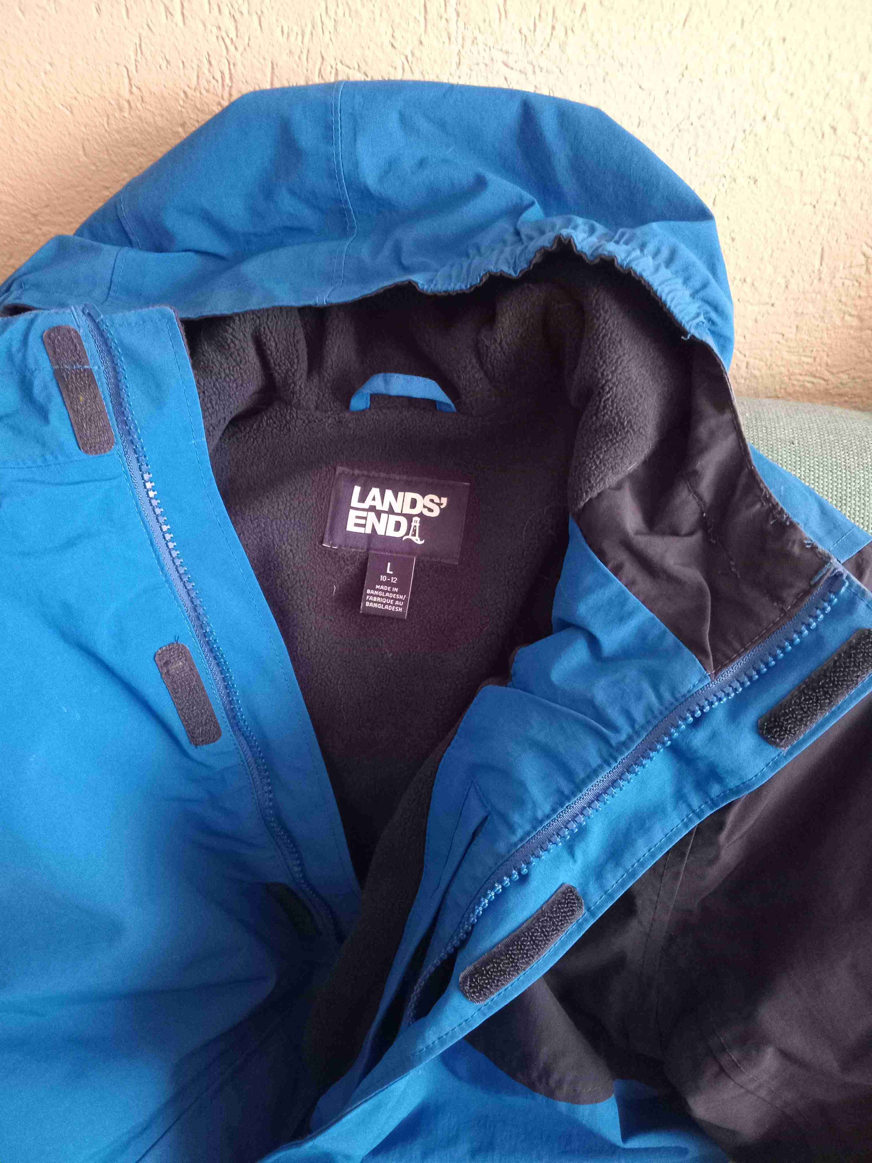 Chaqueta azul para frío y nieve talla 10-12 - miniatura 3