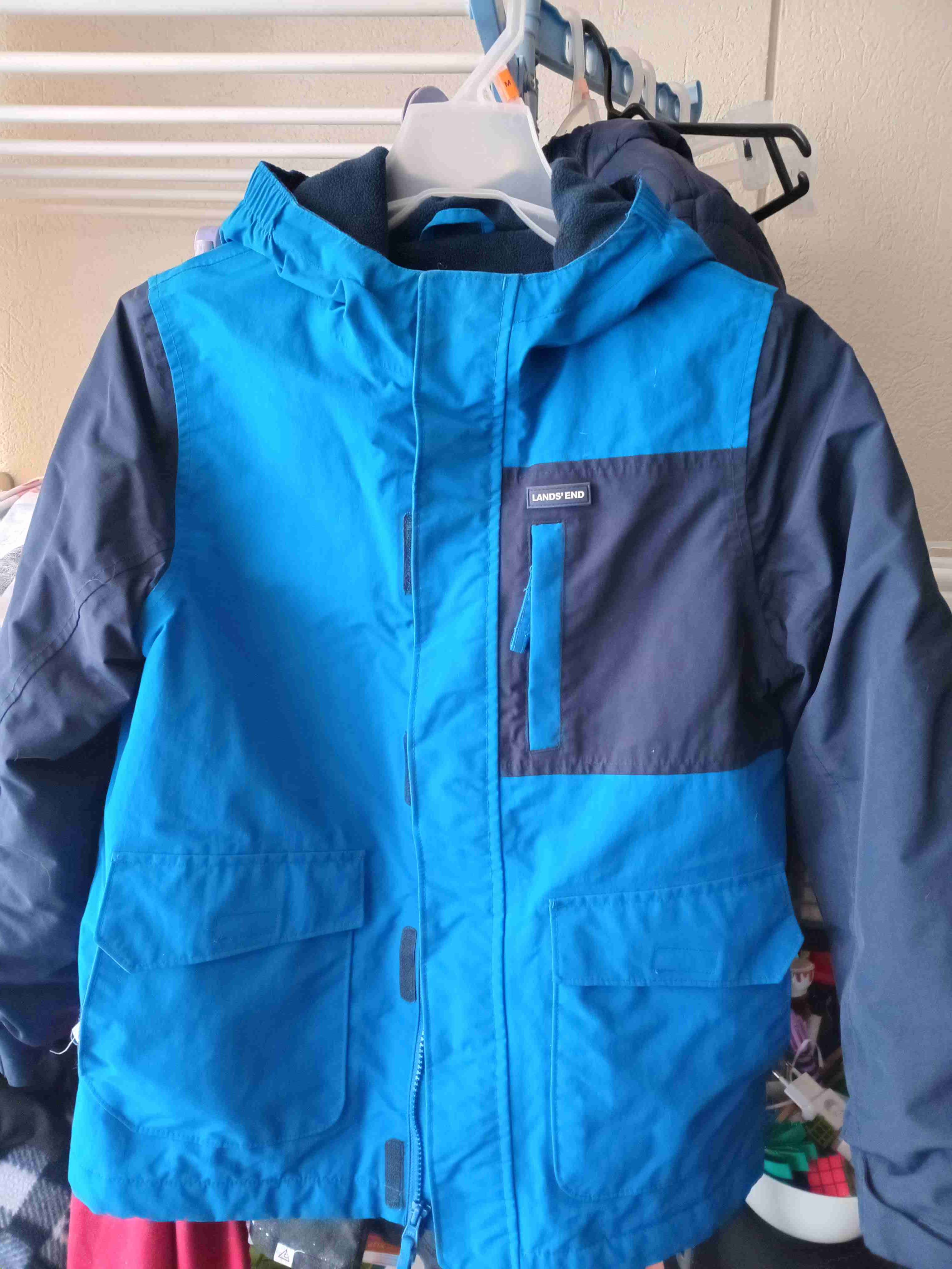 Chaqueta azul para frío y nieve talla 10-12 - miniatura 4