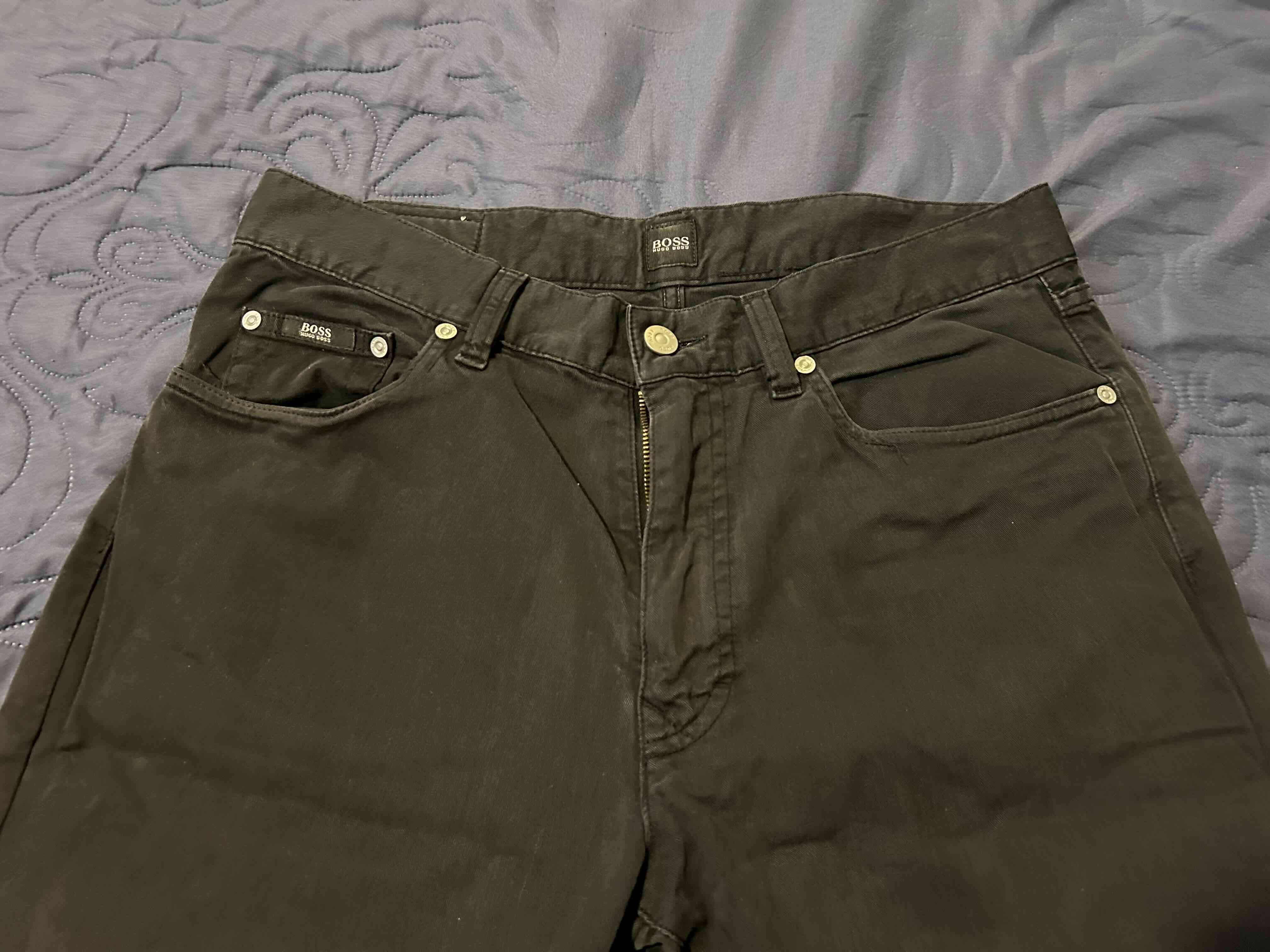 Jeans negros Hugo Boss