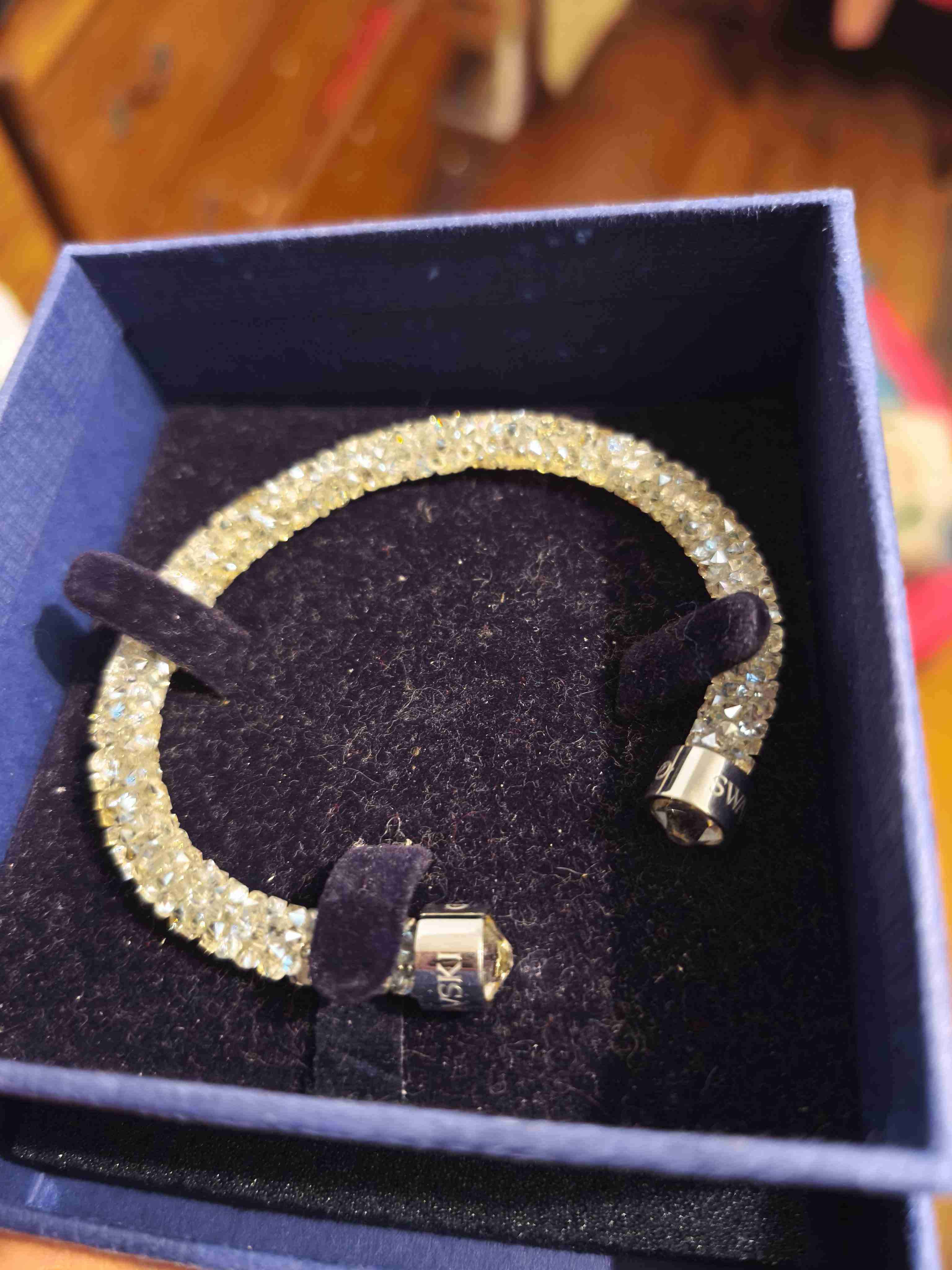 Pulsera de cristal blanco - miniatura 2