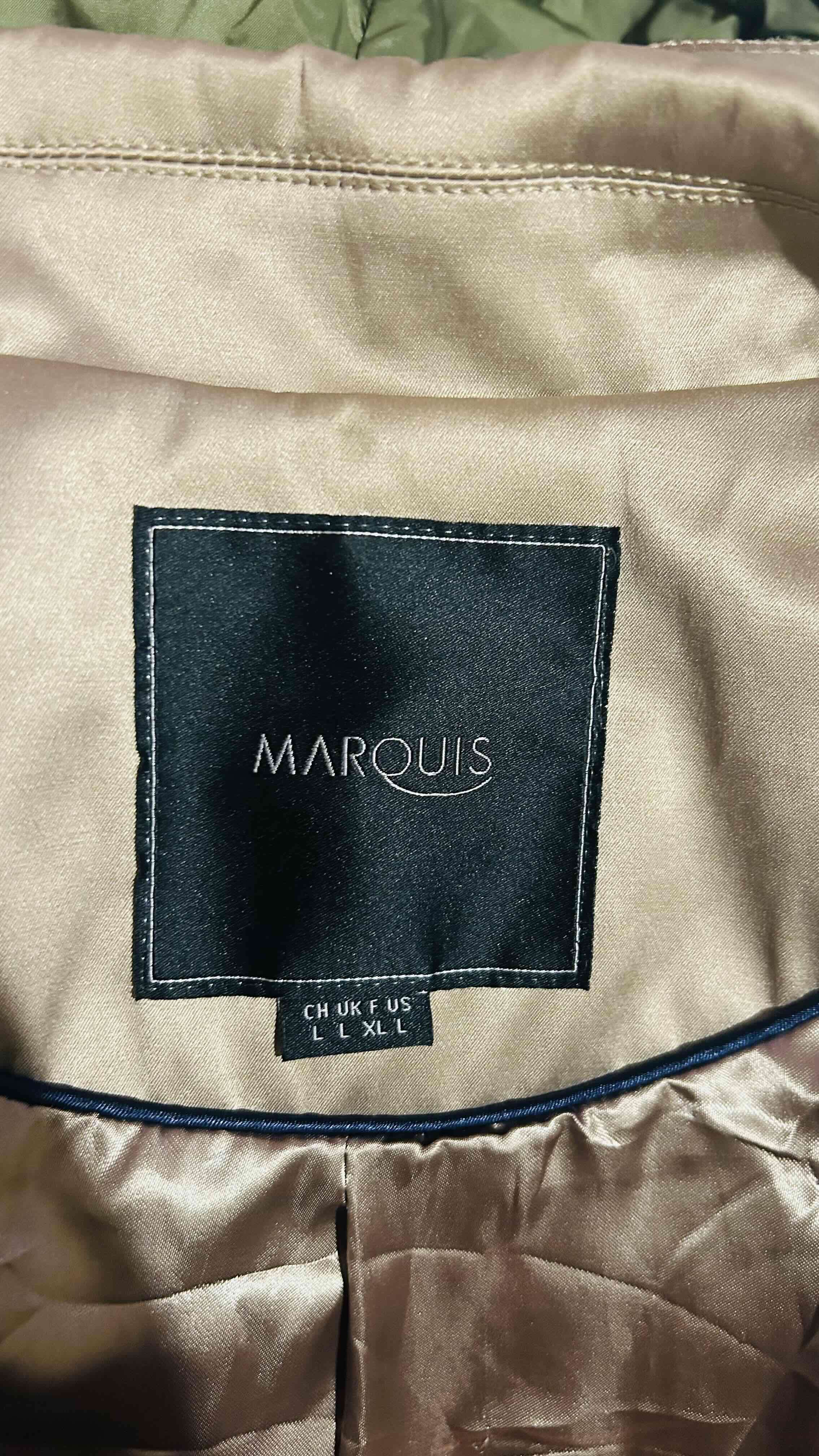 Gabardina Marquis talla L