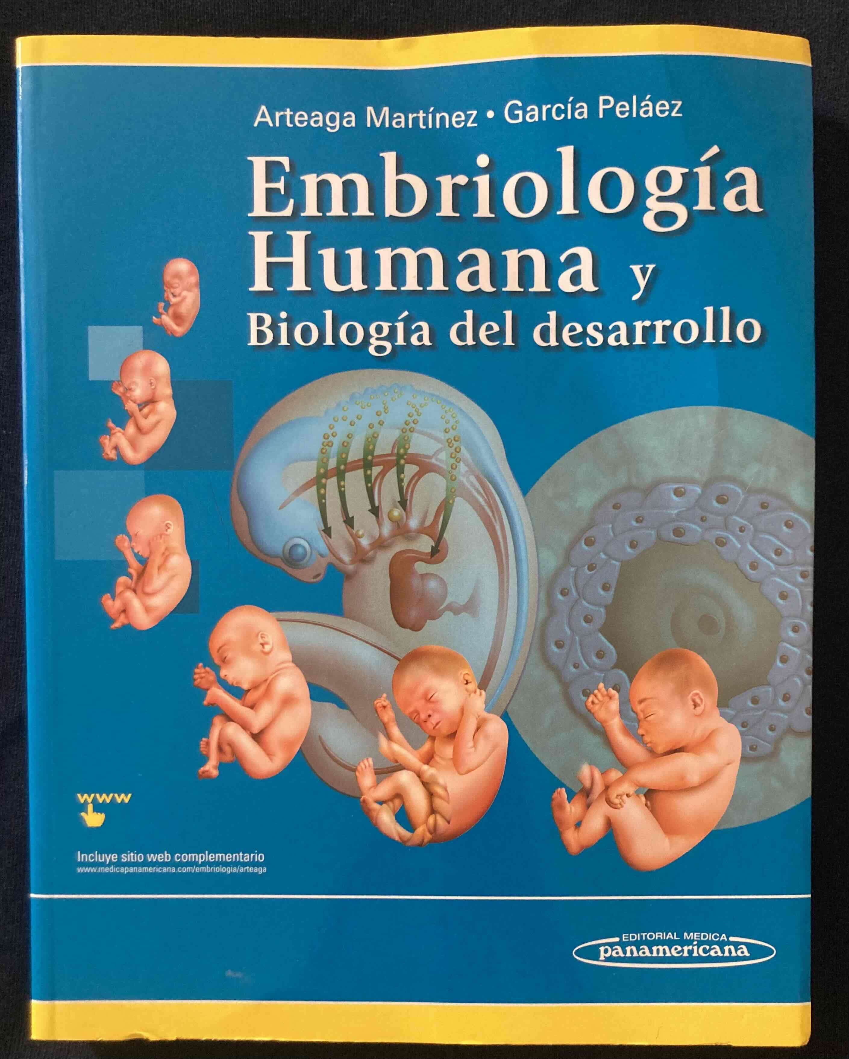 Libro Embriología Humana Arteaga