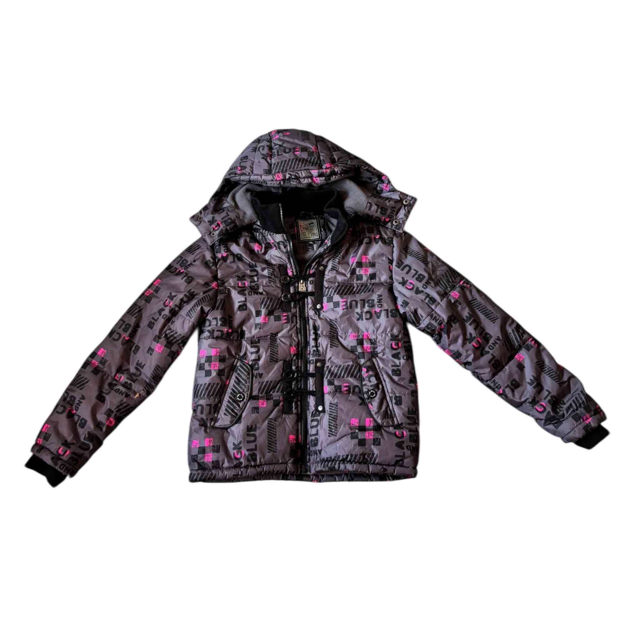 Parka niño Black and Blue