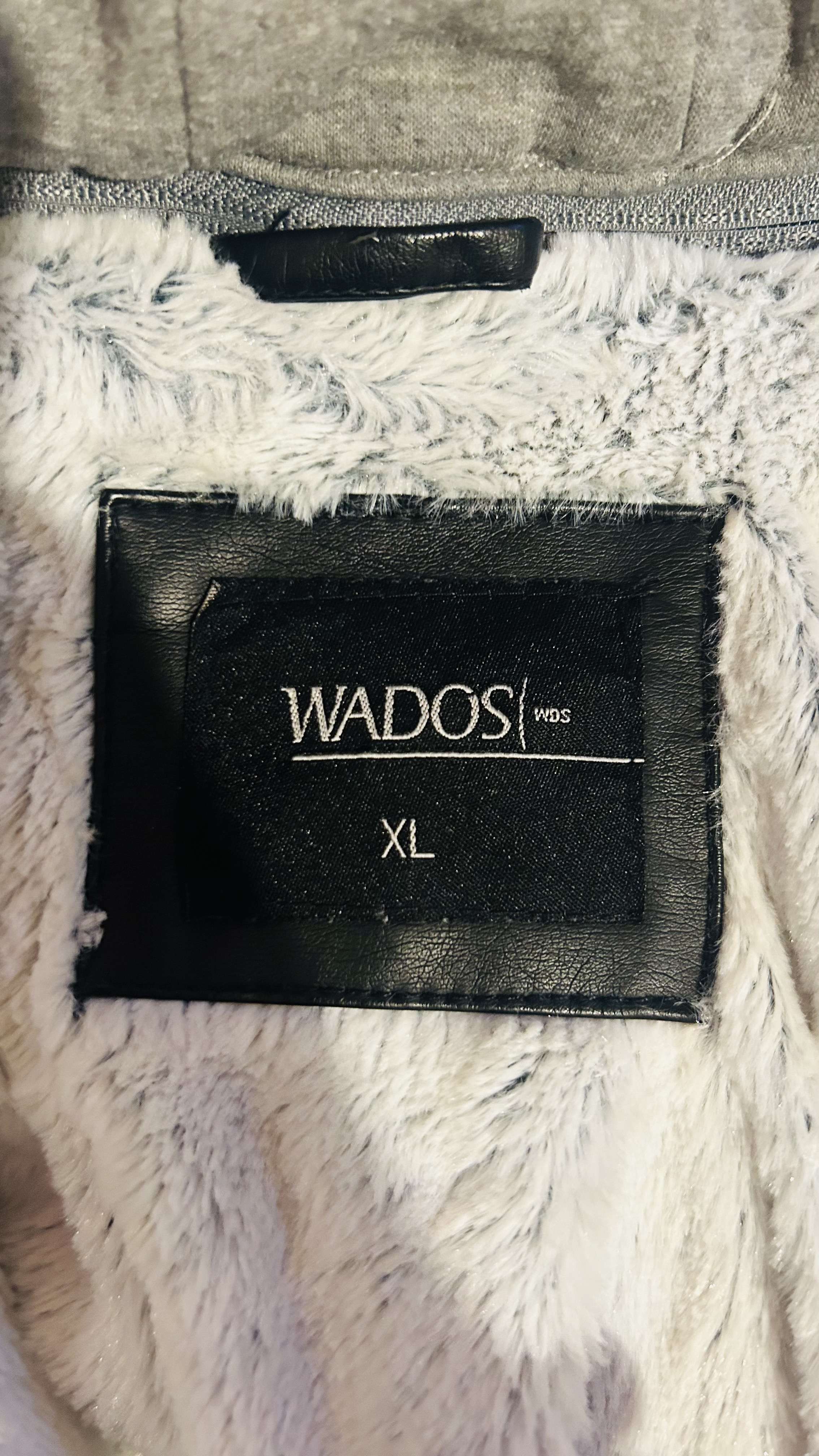 Chaqueta gris con forro Wados XL