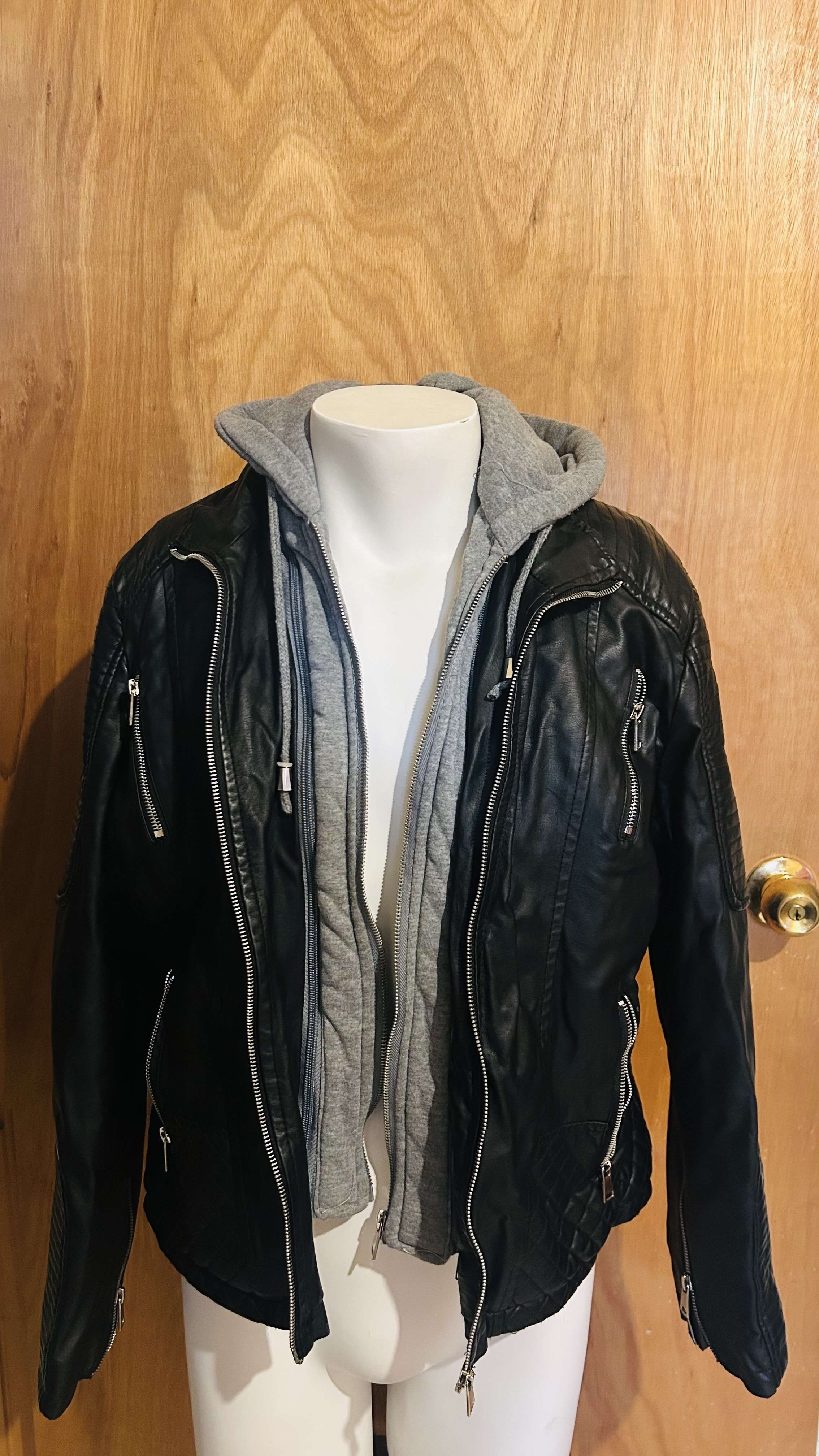 Chaqueta gris con forro Wados XL - miniatura 3