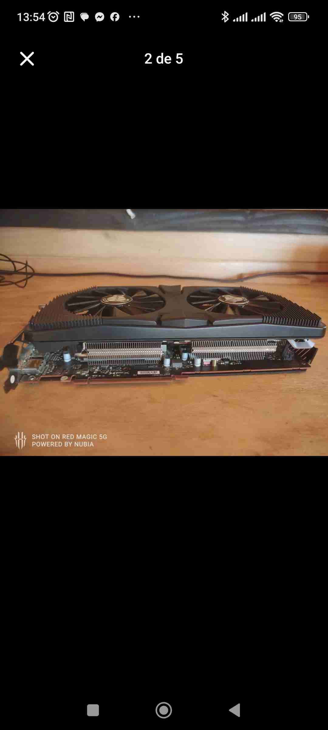 Tarjeta gráfica XFX Radeon RX 5700 XT RAW II - miniatura 2