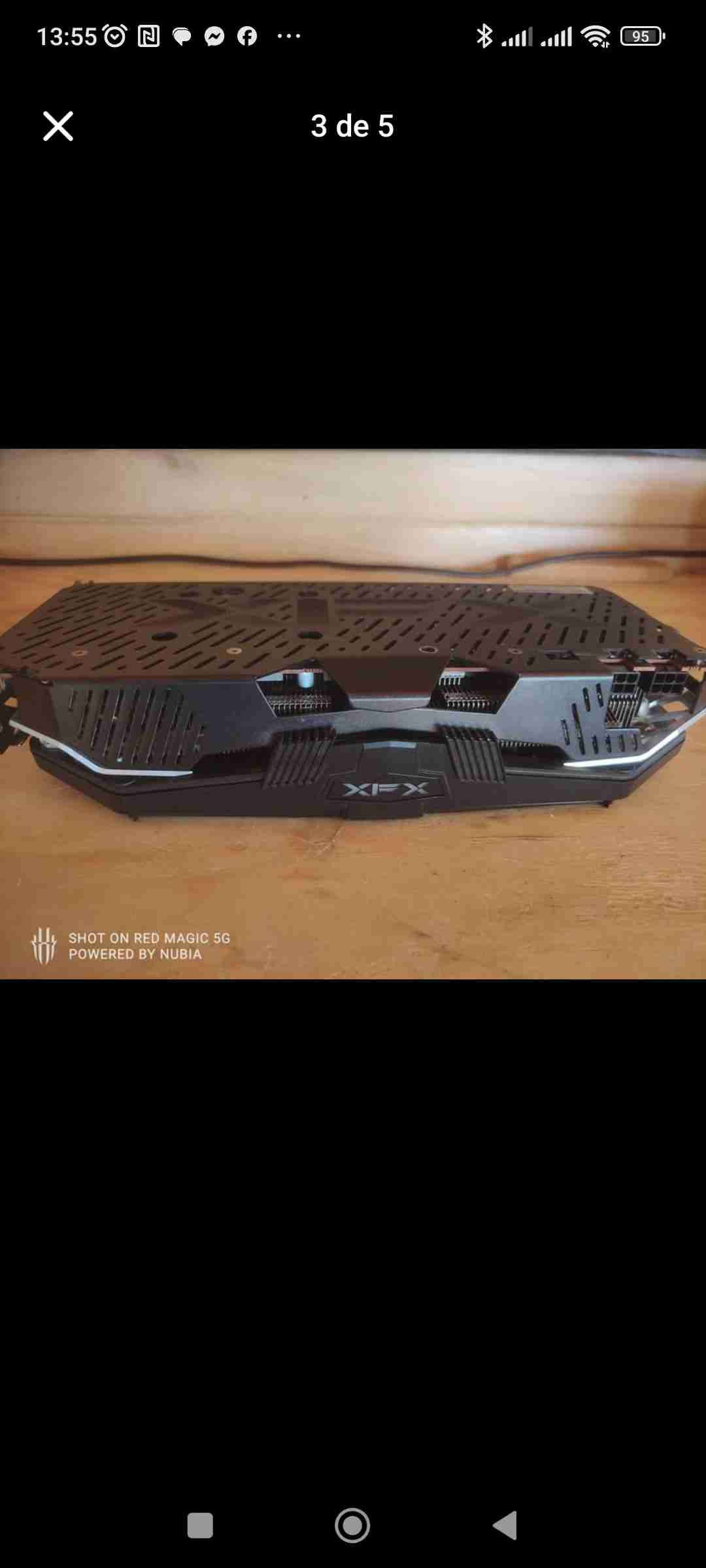 Tarjeta gráfica XFX Radeon RX 5700 XT RAW II - miniatura 3