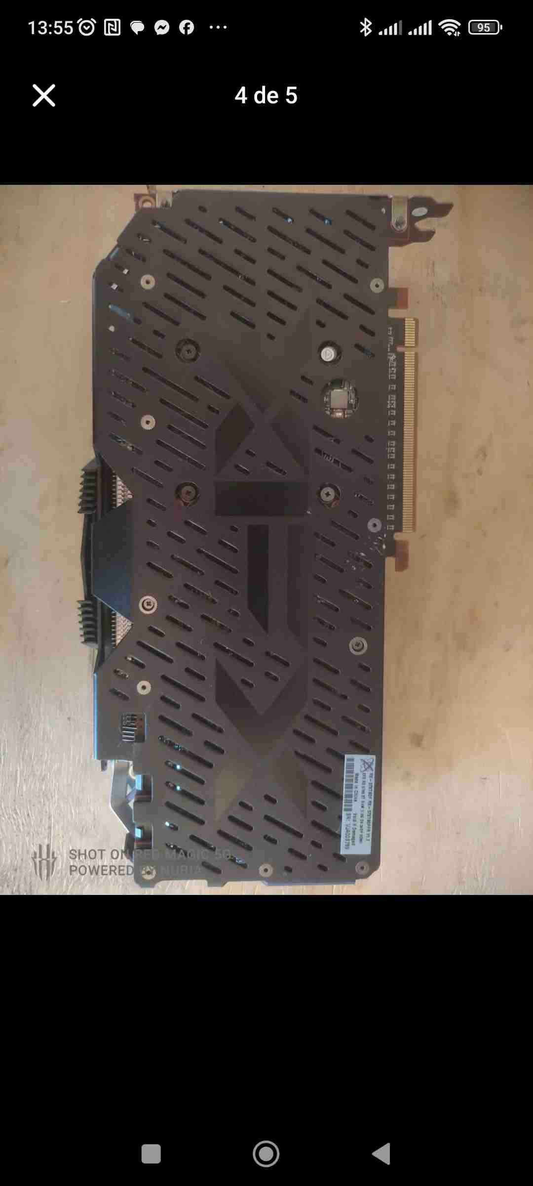 Tarjeta gráfica XFX Radeon RX 5700 XT RAW II - miniatura 4