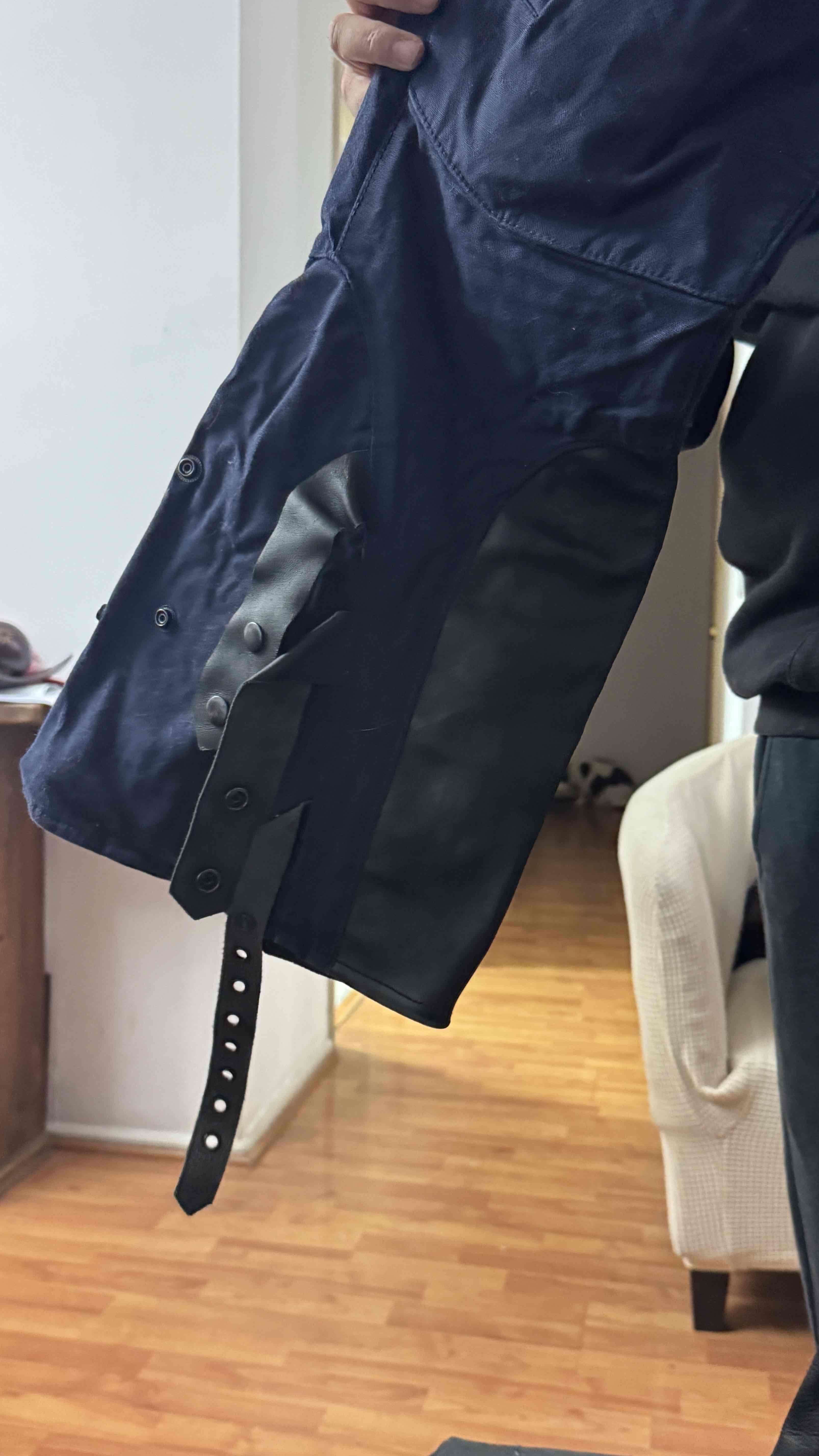 Pantalones de moto azul - miniatura 3