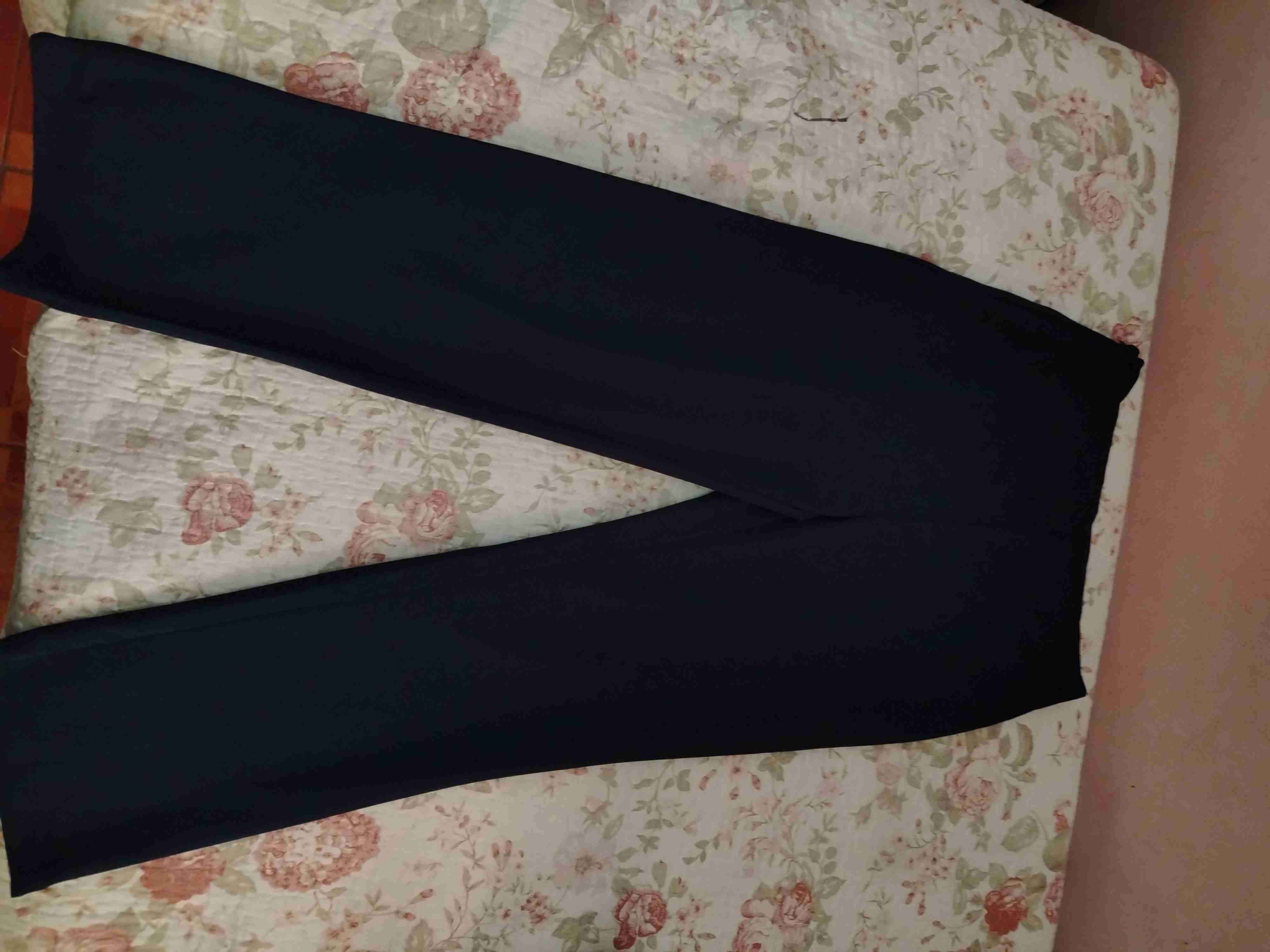 Pantalón de vestir azul marino para mujer