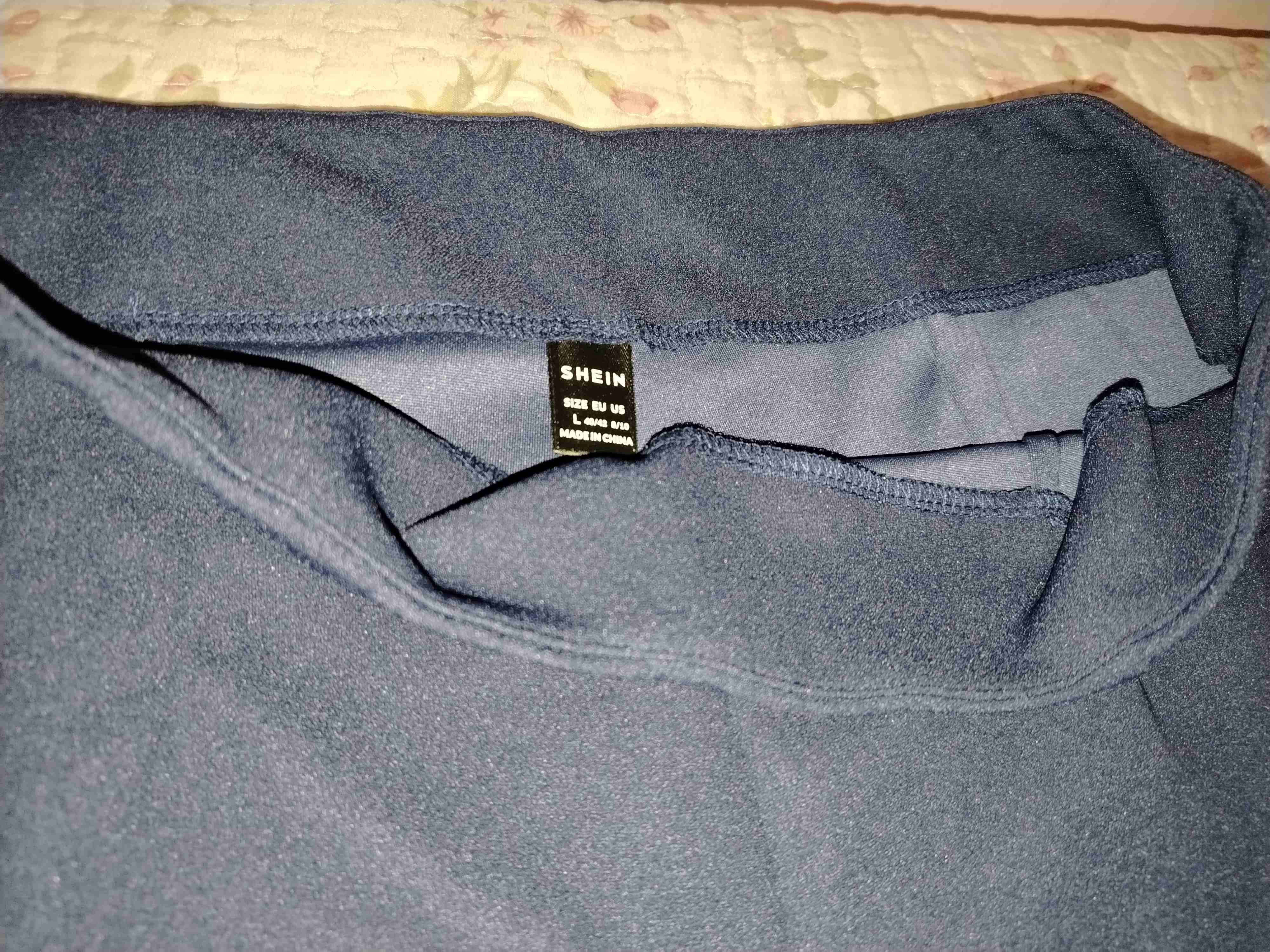 Pantalón de vestir azul marino para mujer - miniatura 2