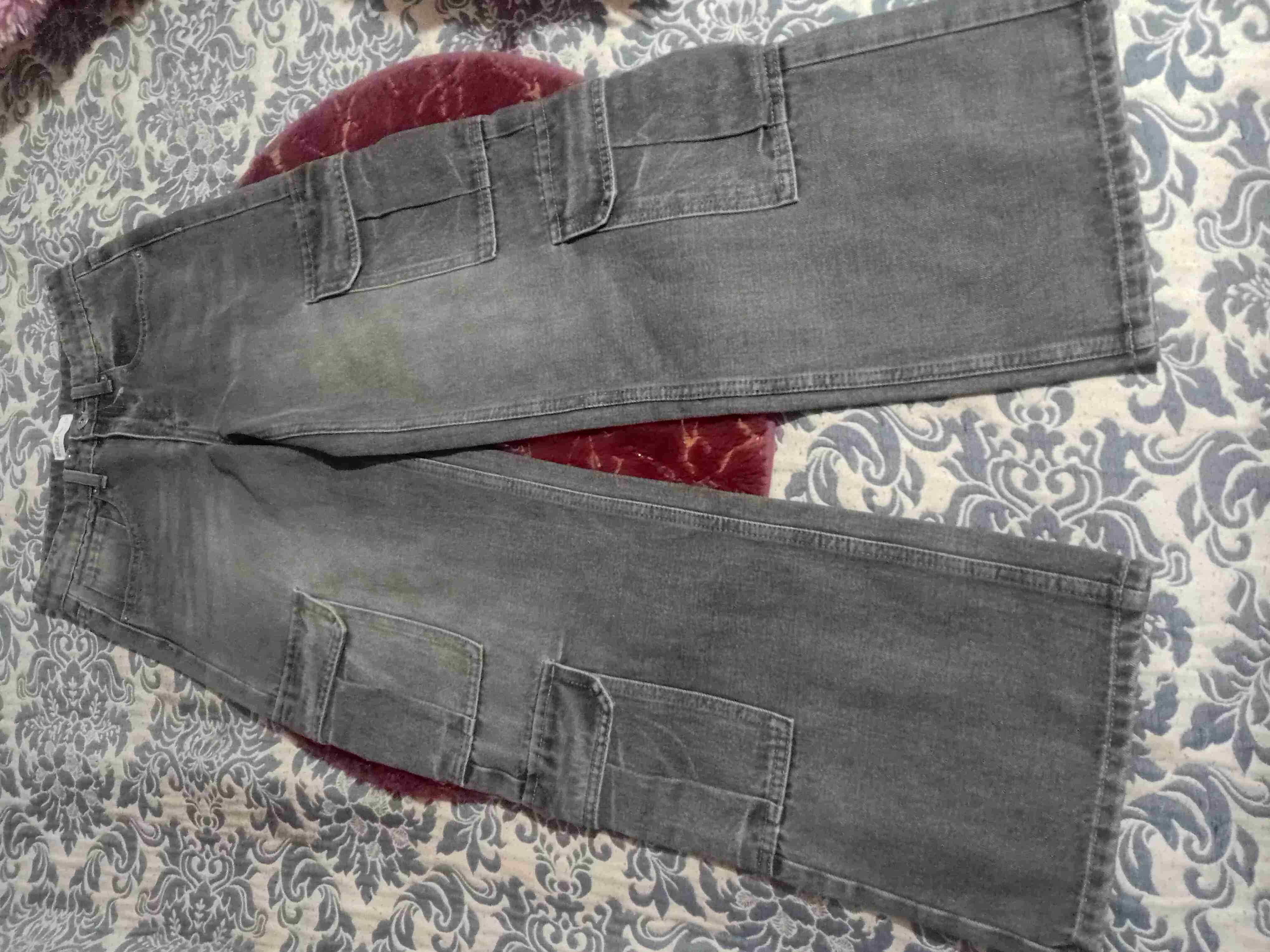 Jeans cargo nuevos talla 14 niña