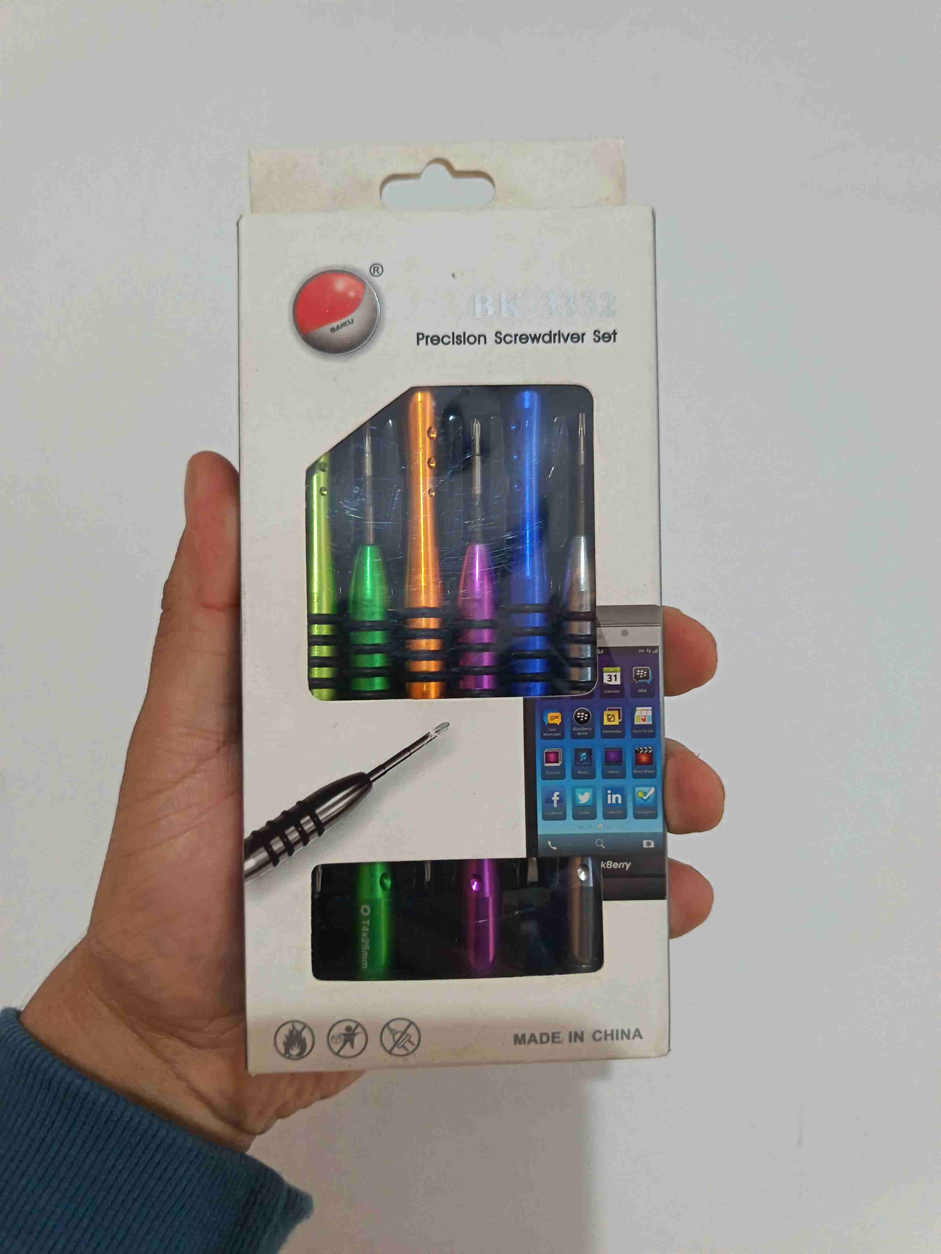 Set de destornilladores de precisión