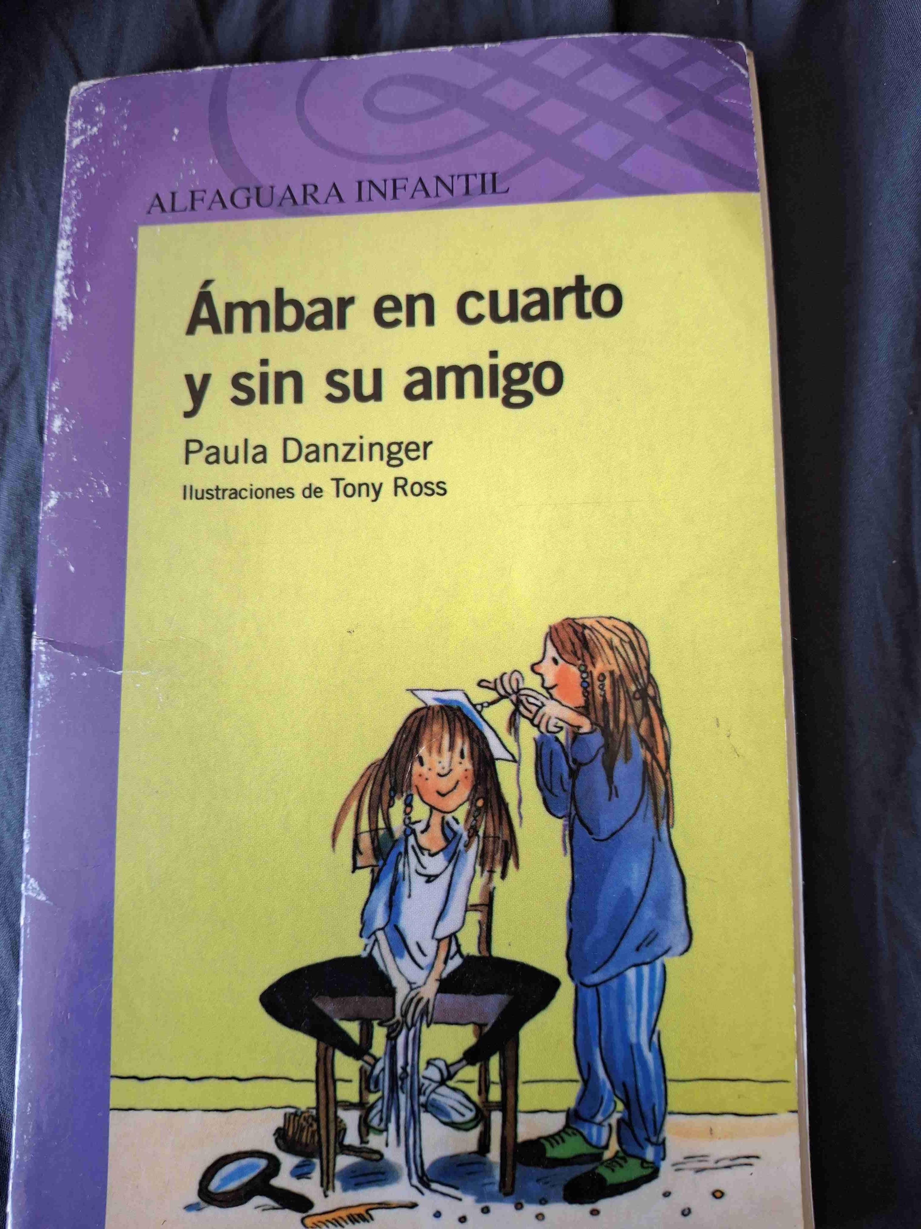 Libro 'Ámbar en cuarto y sin su amigo'