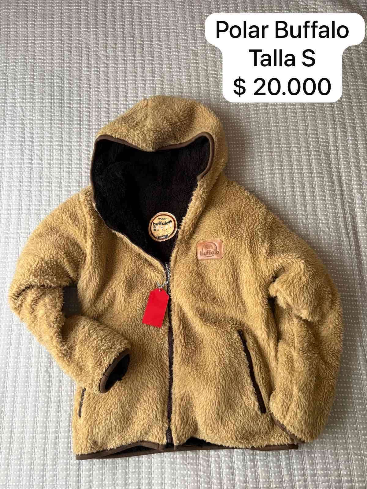 Polar Buffalo con capucha beige