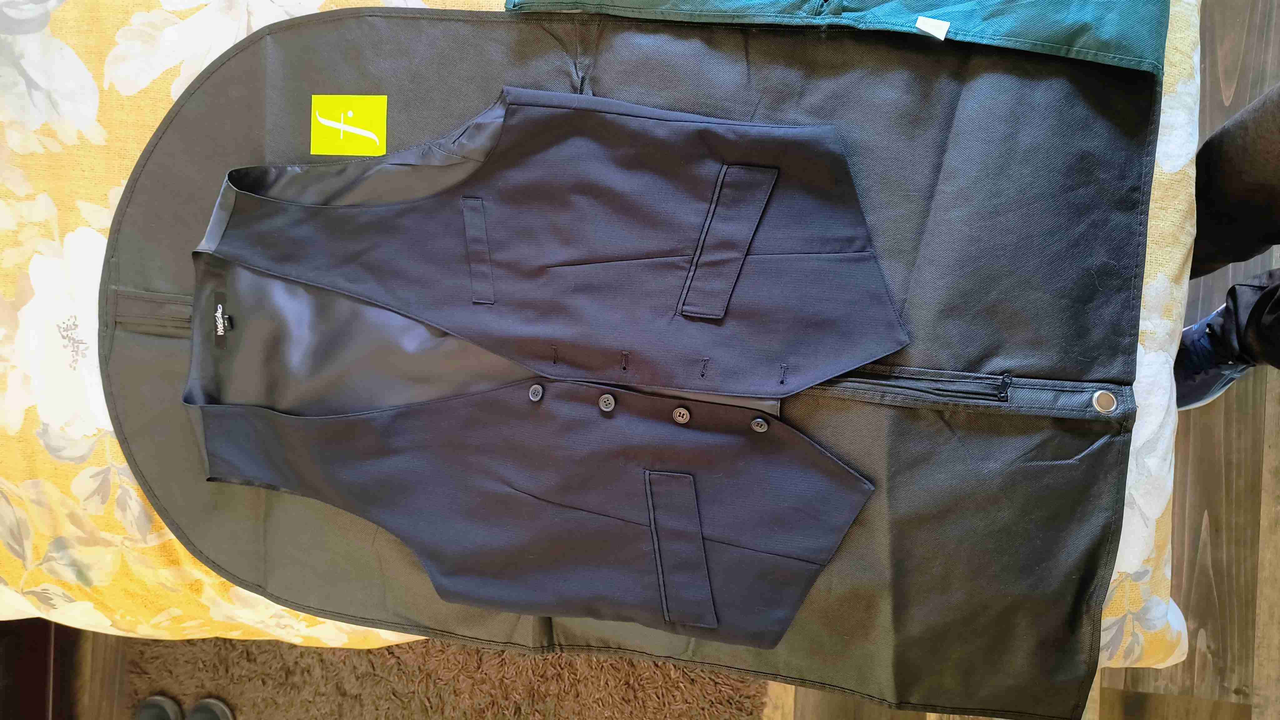 Chaleco formal negro