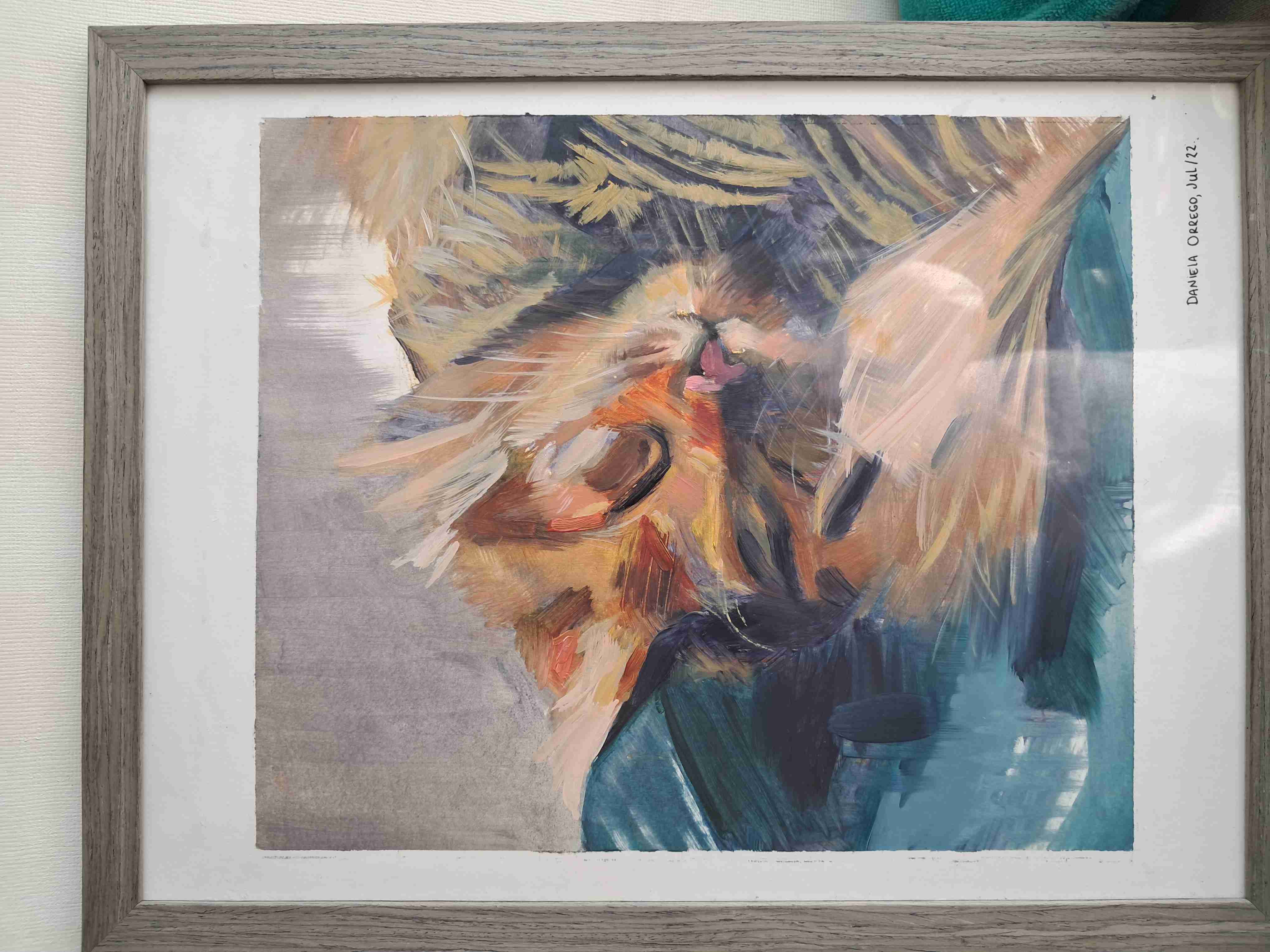 Retratos a Color enmarcado