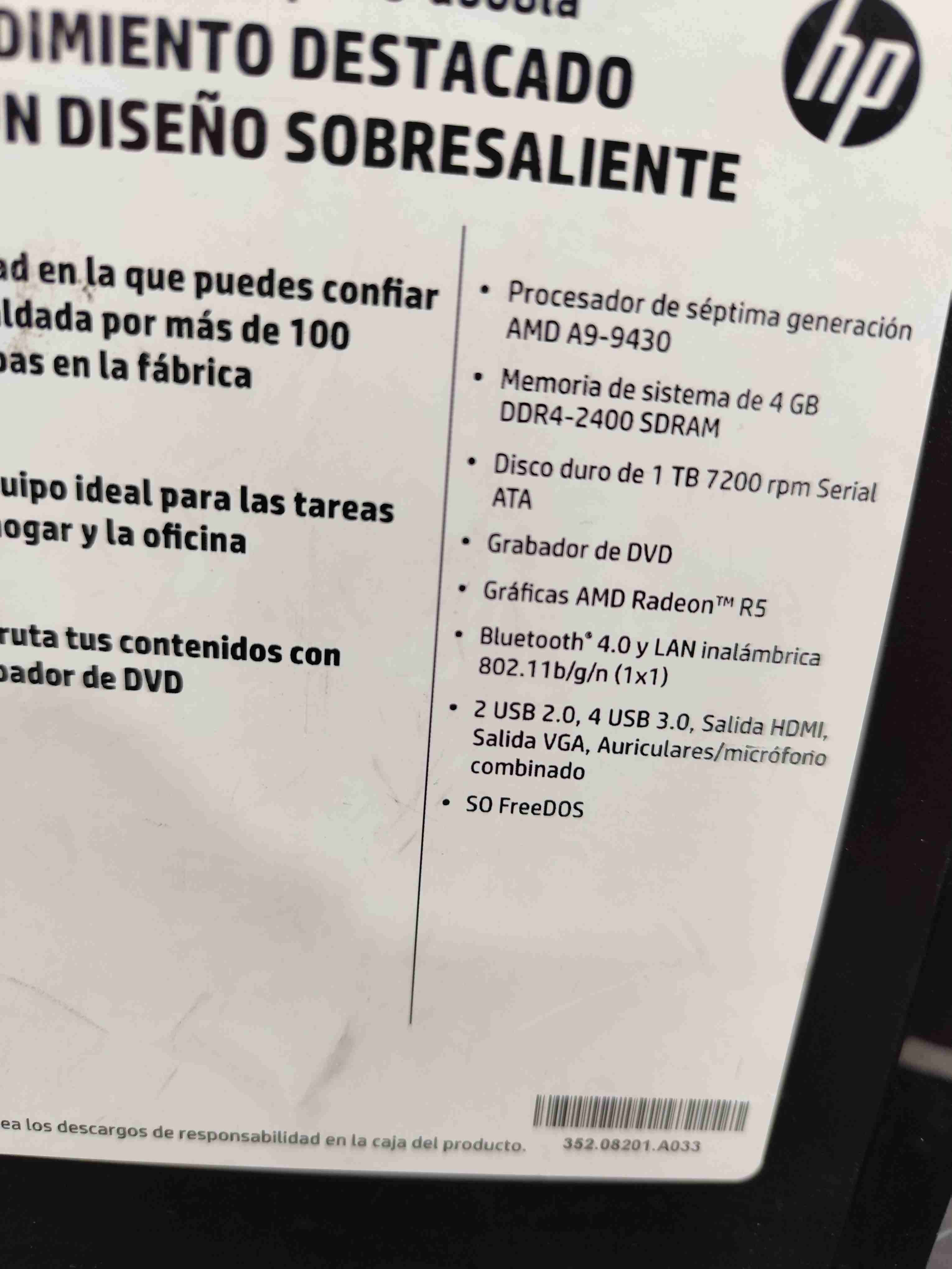 Computador de escritorio HP Slimline - miniatura 2