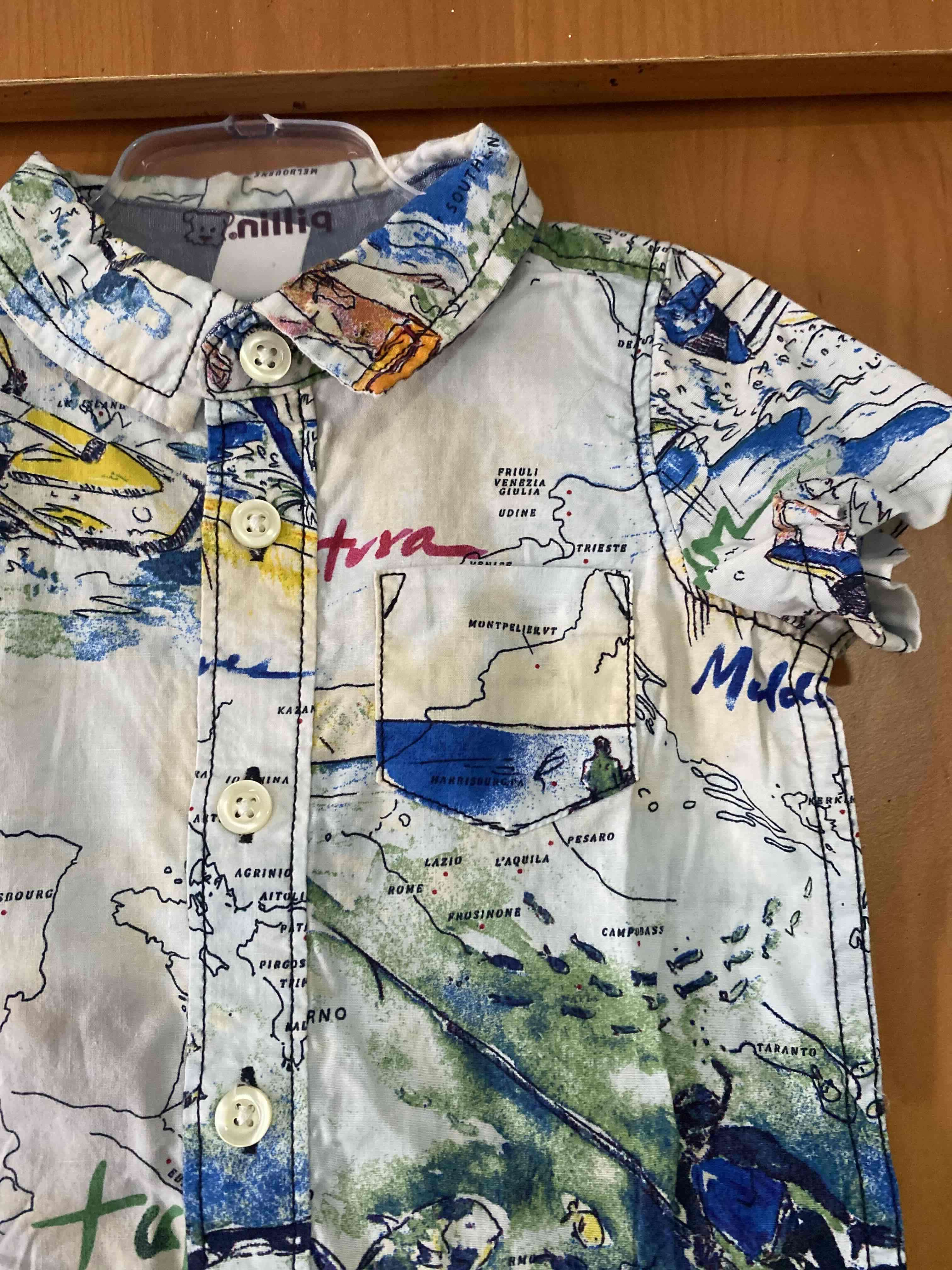 Enterito infantil GAP estampado colorido - miniatura 2