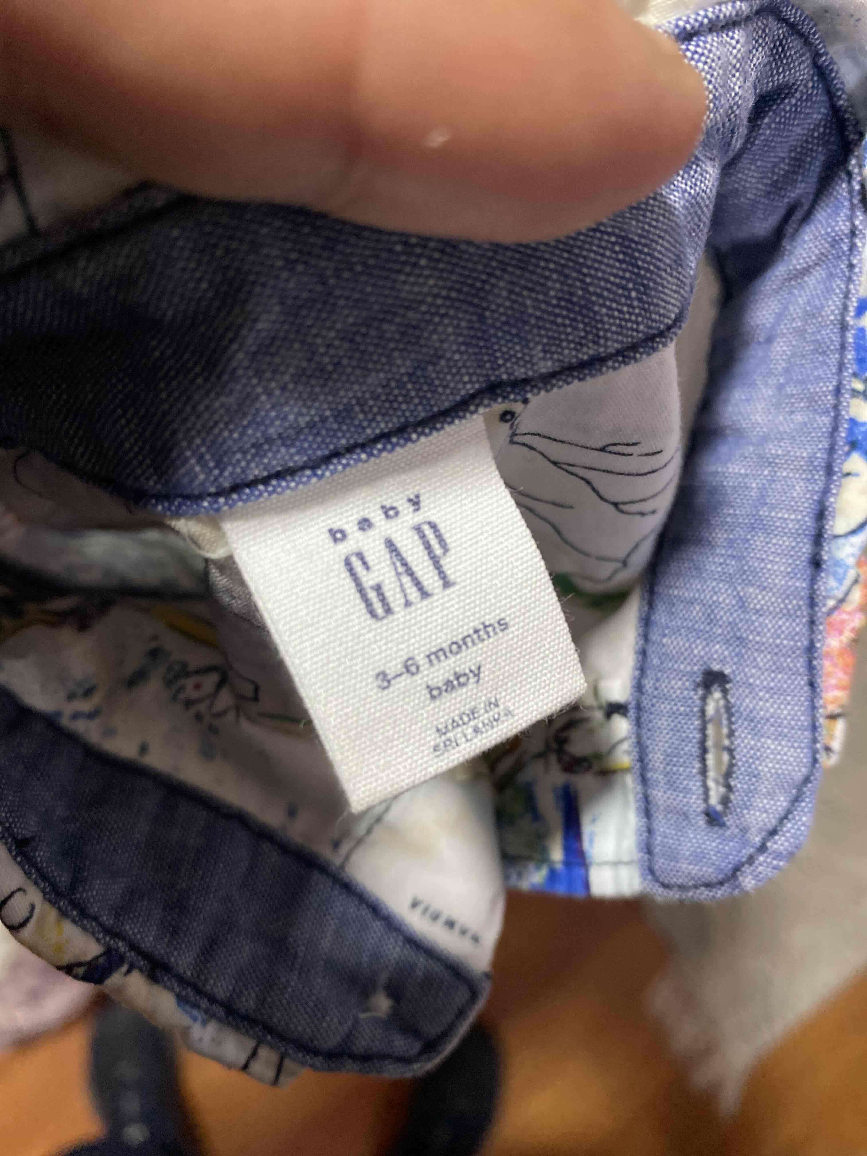 Enterito infantil GAP estampado colorido - miniatura 4