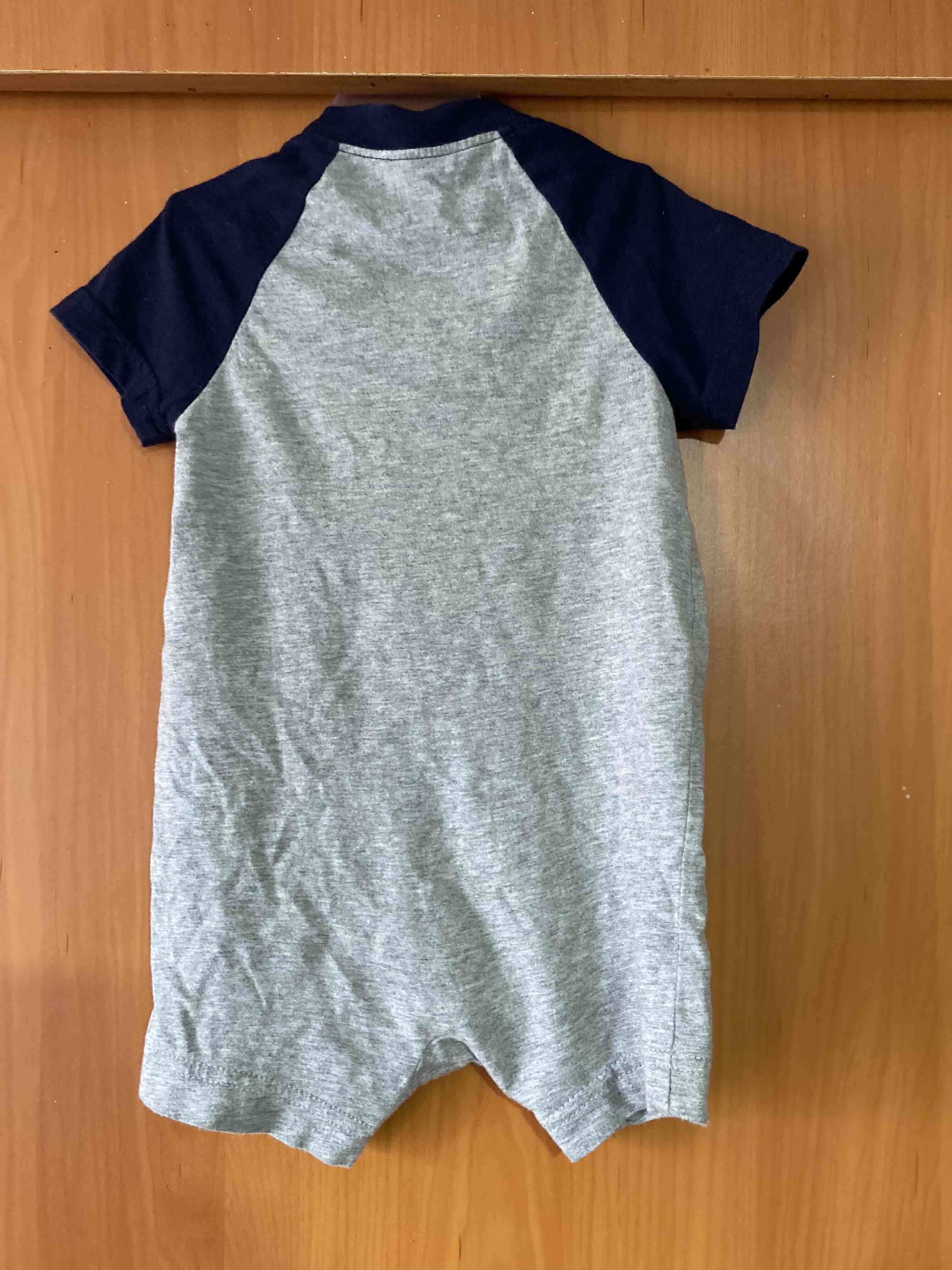 Enterito bebé GAP gris y azul - miniatura 3