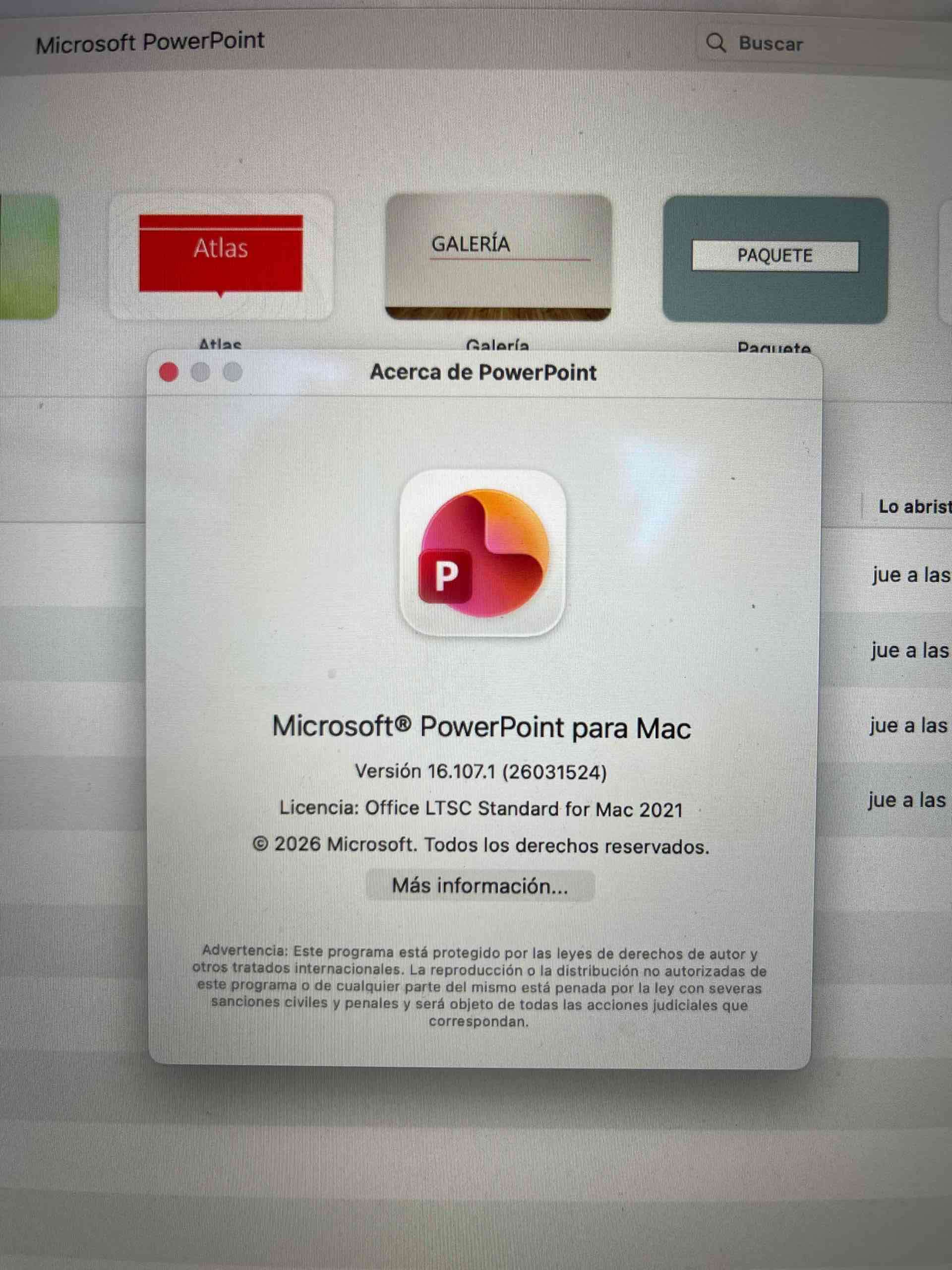 Microsoft Office 24 para Mac / versión permanente - miniatura 3