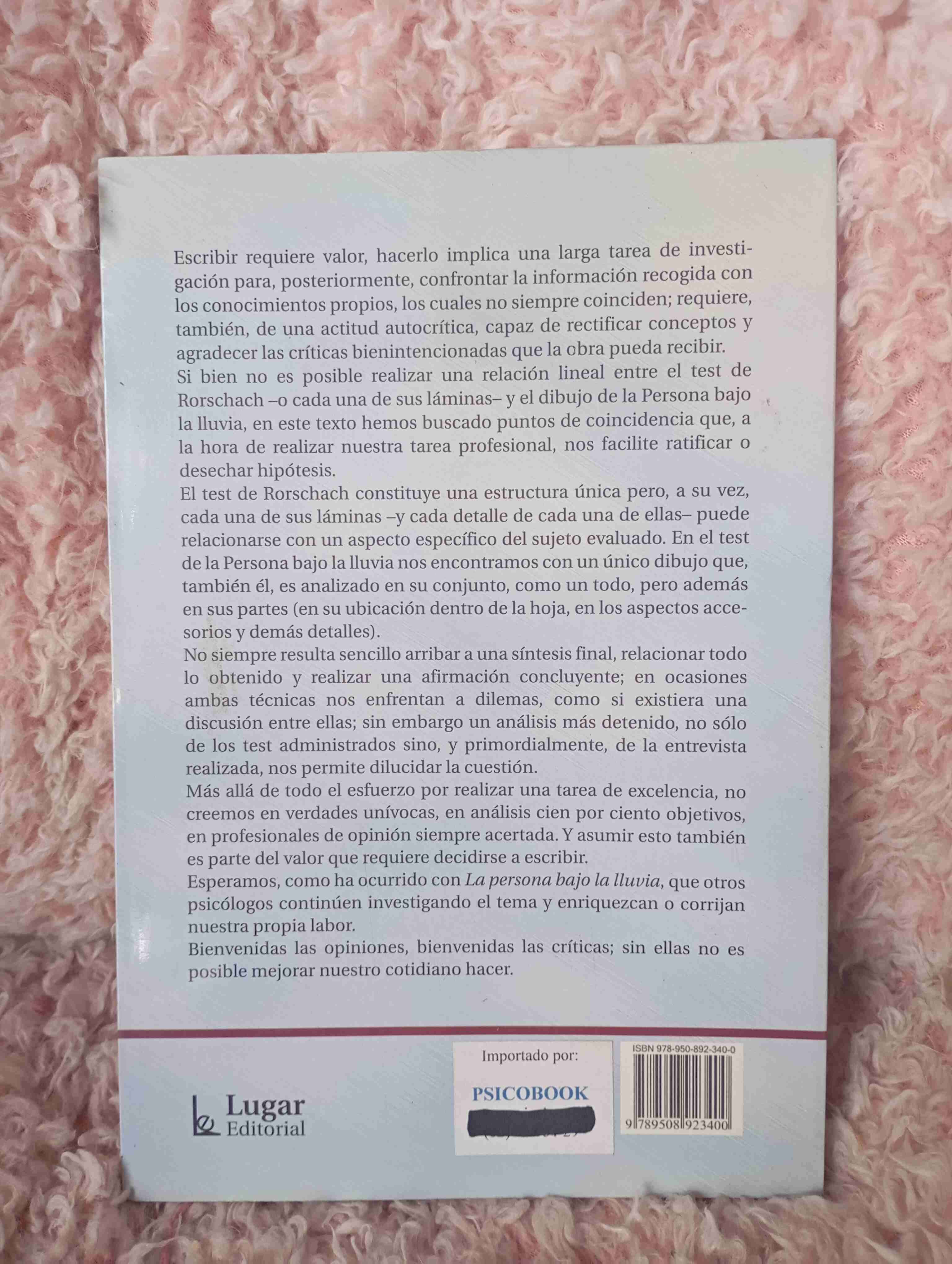 Libro Encuentro Rorschach y la persona - miniatura 2