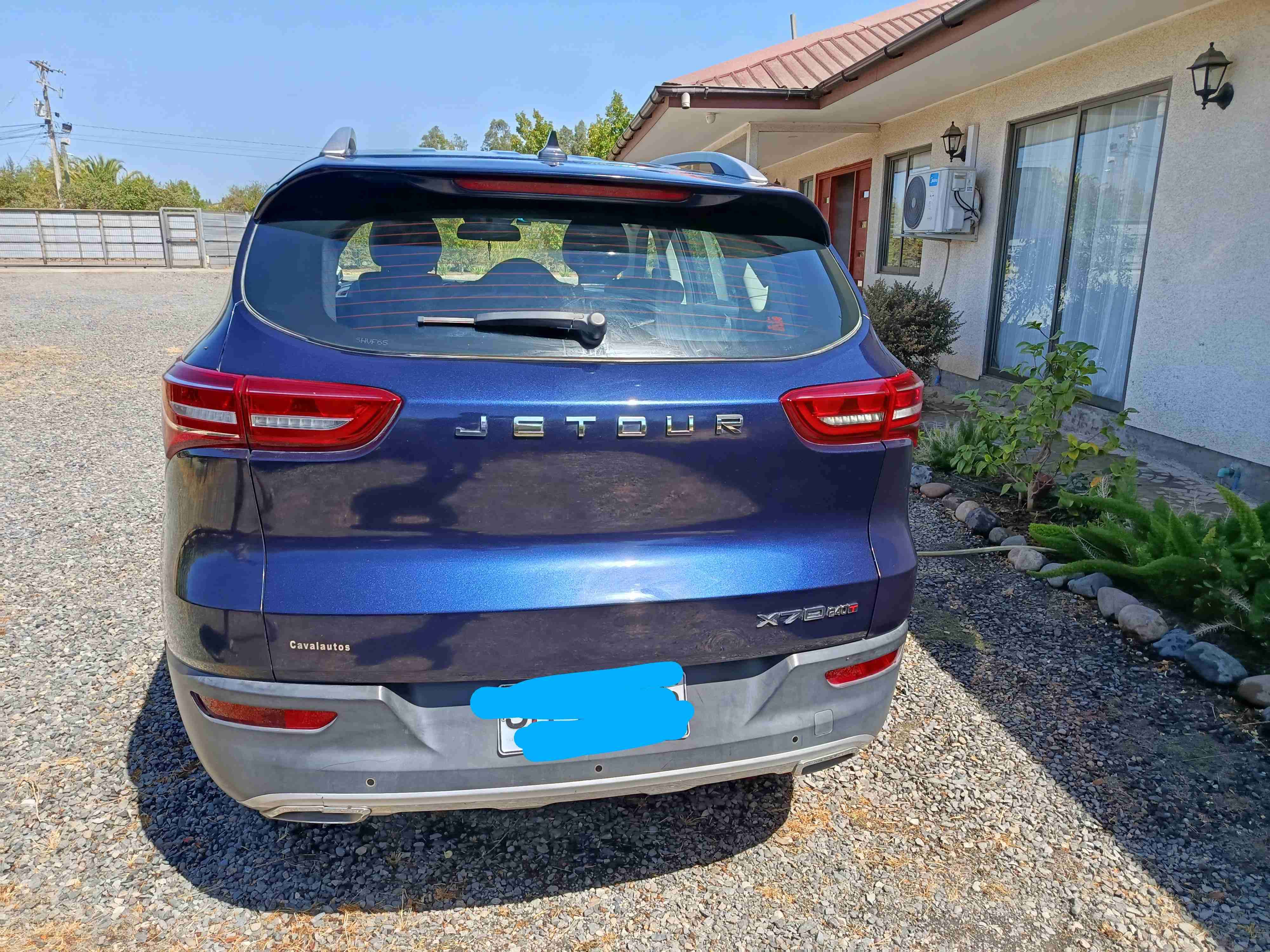 SUV JetourX70 azul - miniatura 3