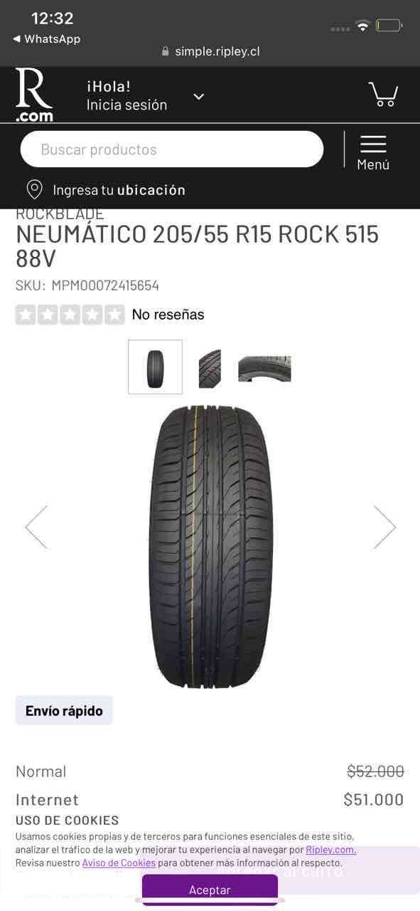 Neumático para auto nuevos - miniatura 3