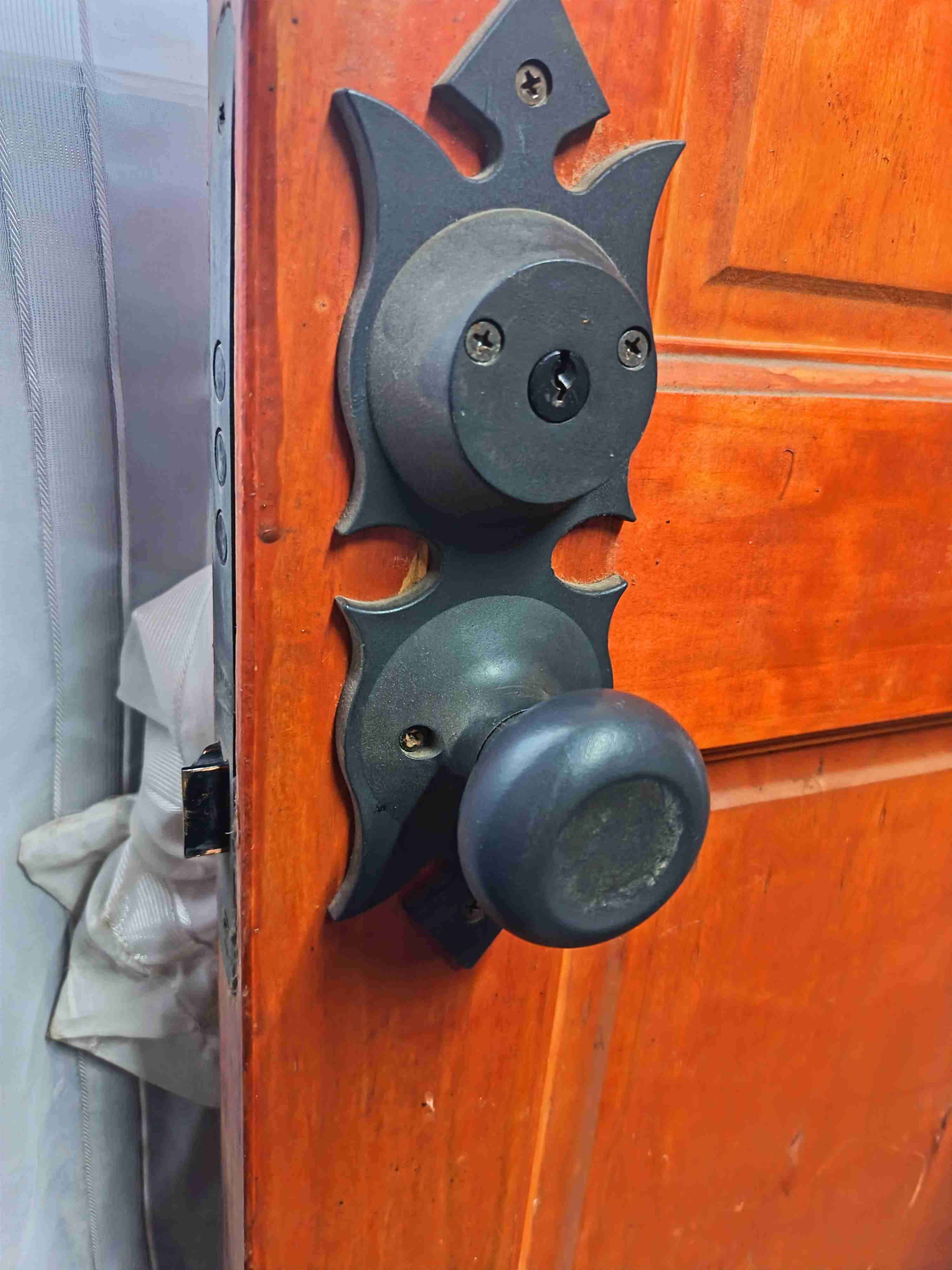 Puerta de madera sólida - 4