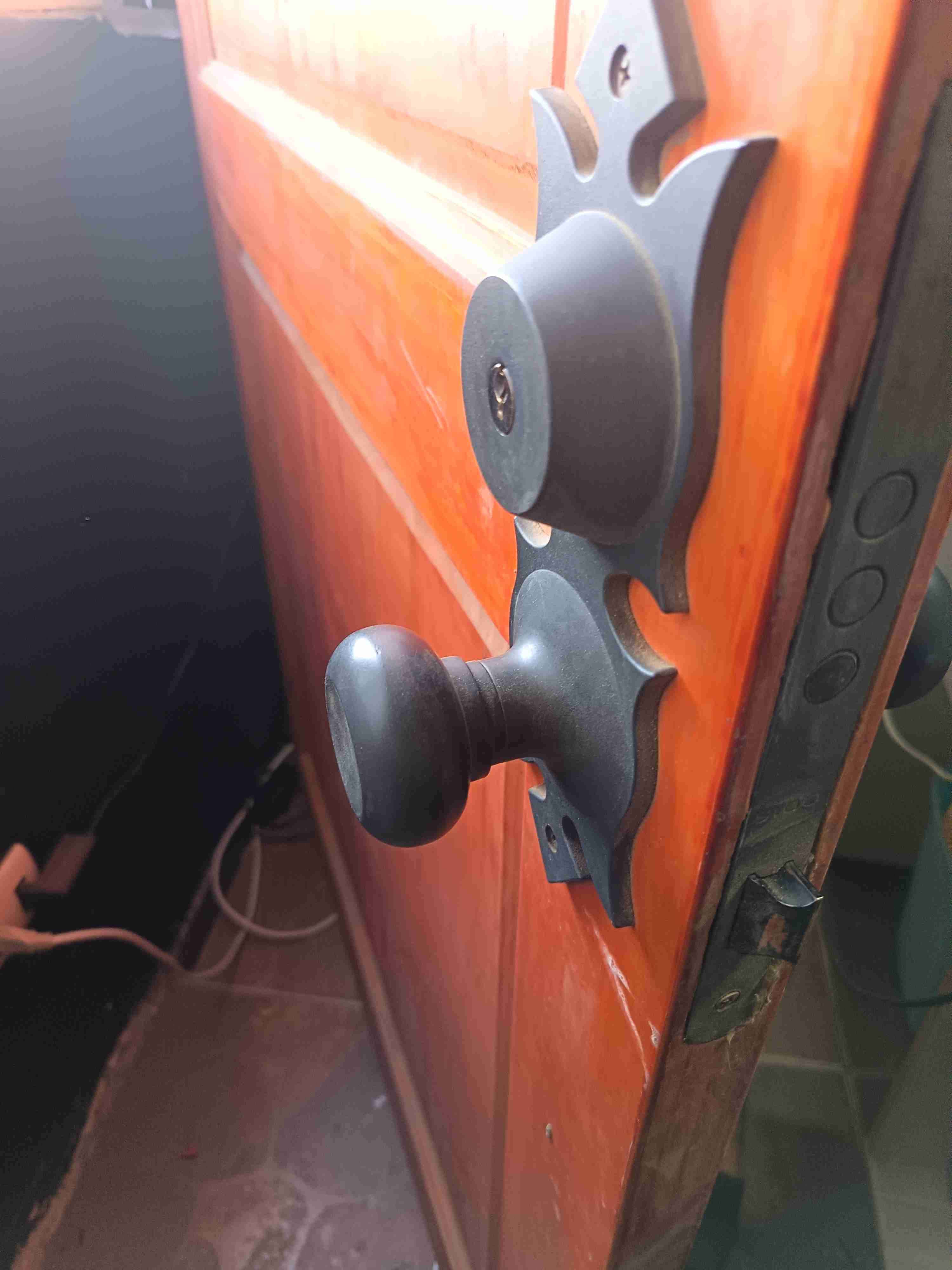 Puerta de madera sólida - 5