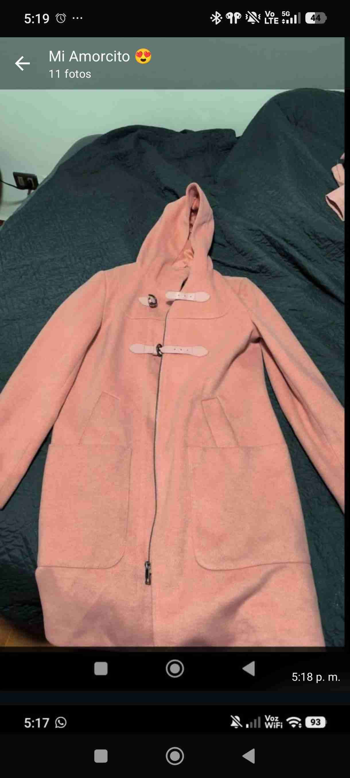 Vestido rojo con textura - miniatura 2