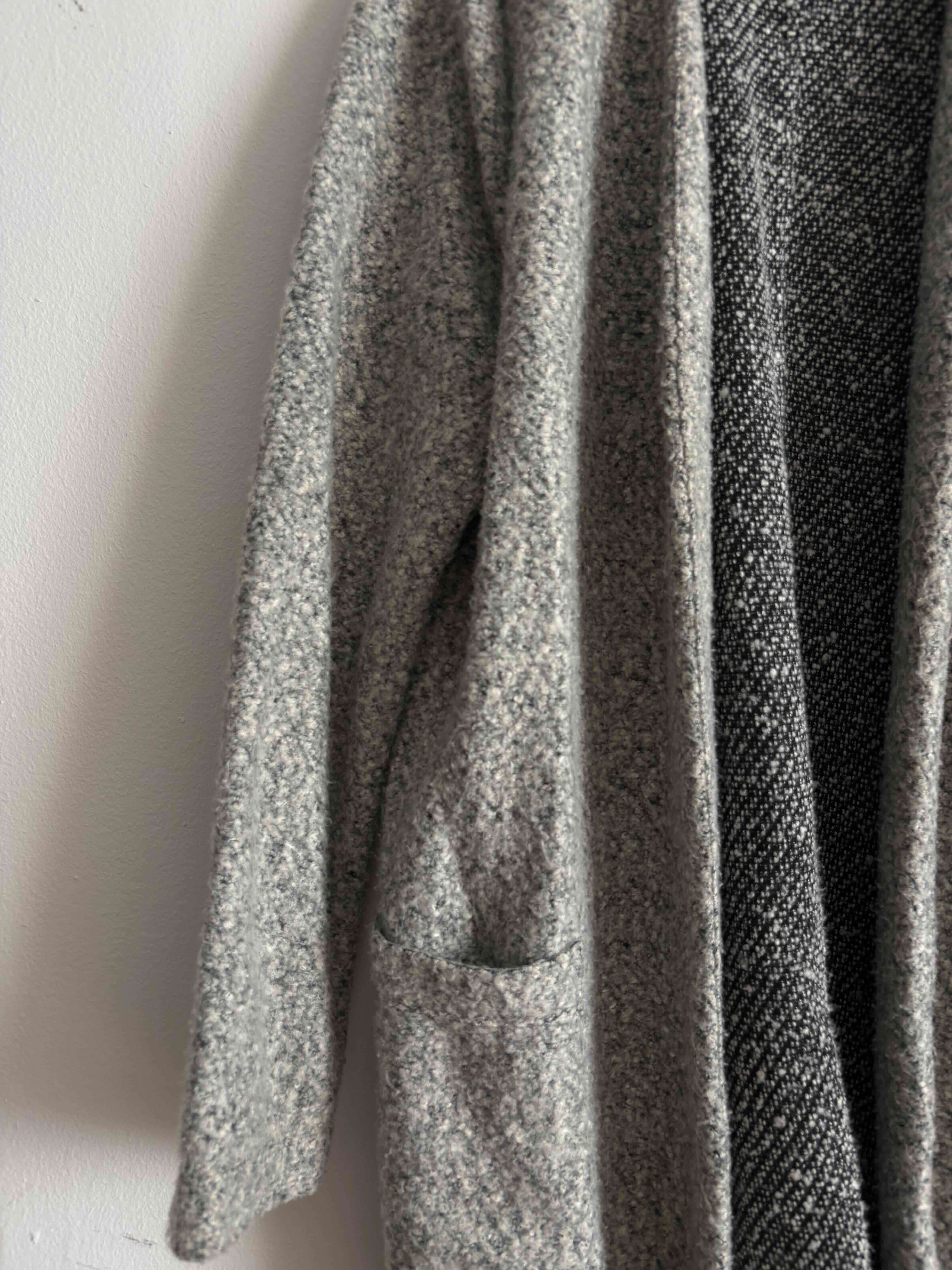 Abrigo gris lana - miniatura 2