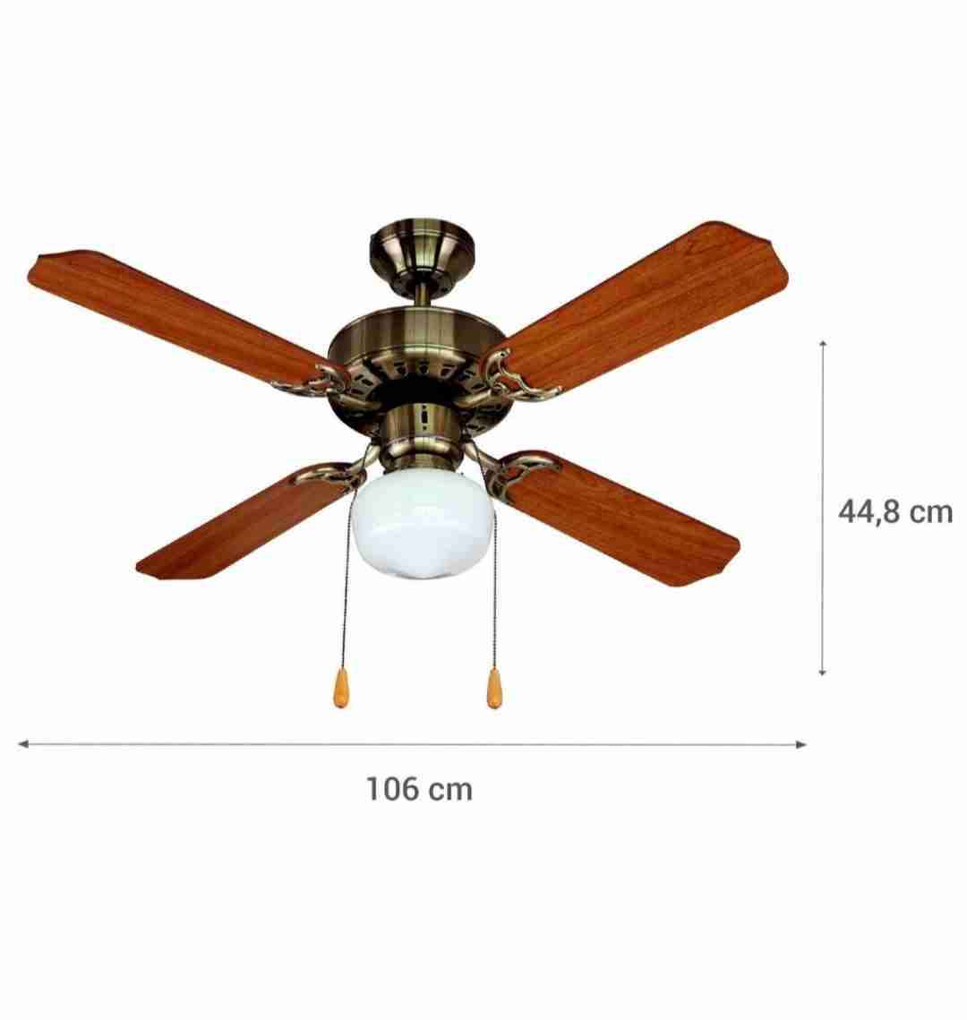 Ventilador de techo Yves café - miniatura 2