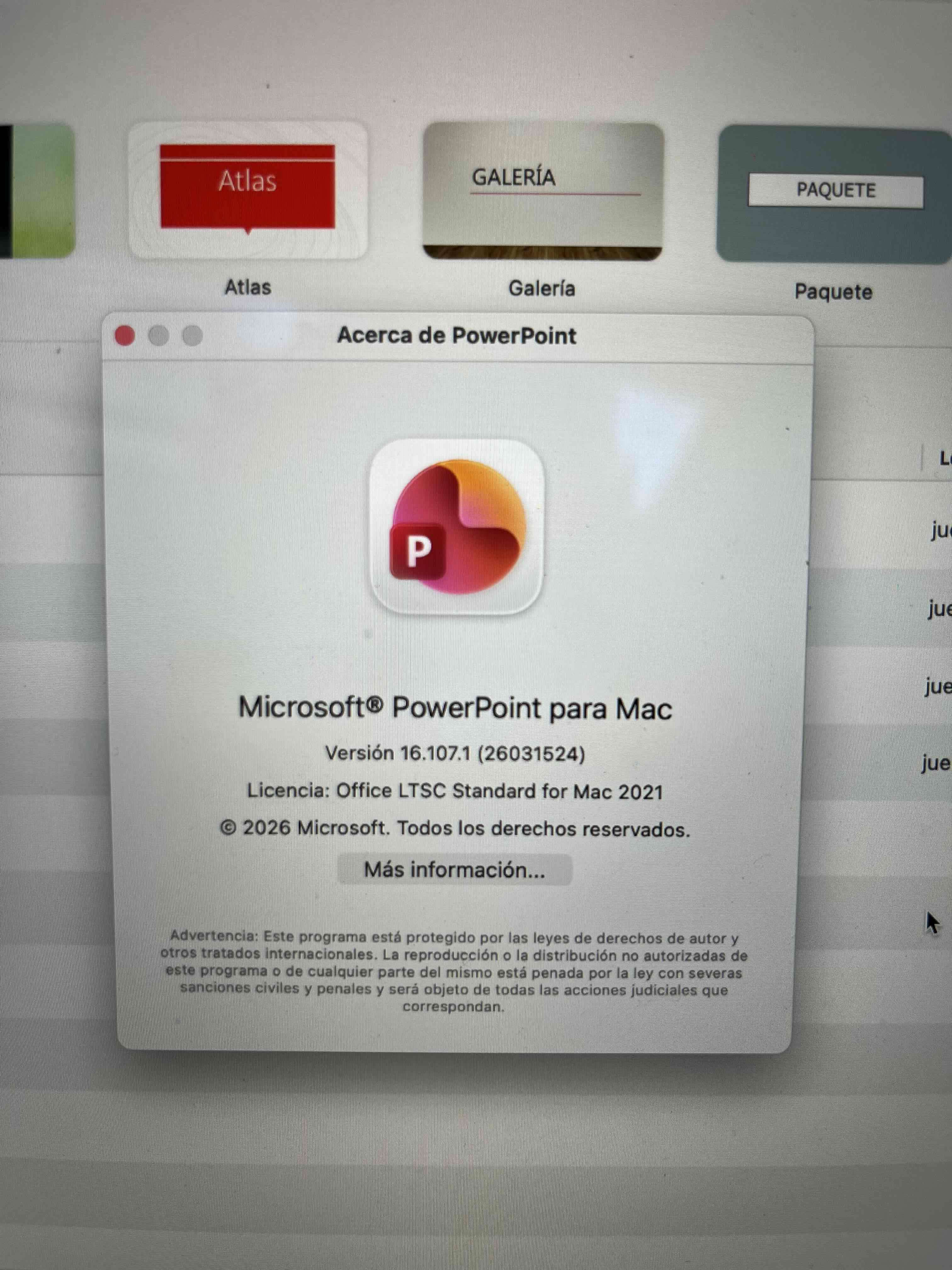 Microsoft Office 24 para Mac / versión permanente - miniatura 6