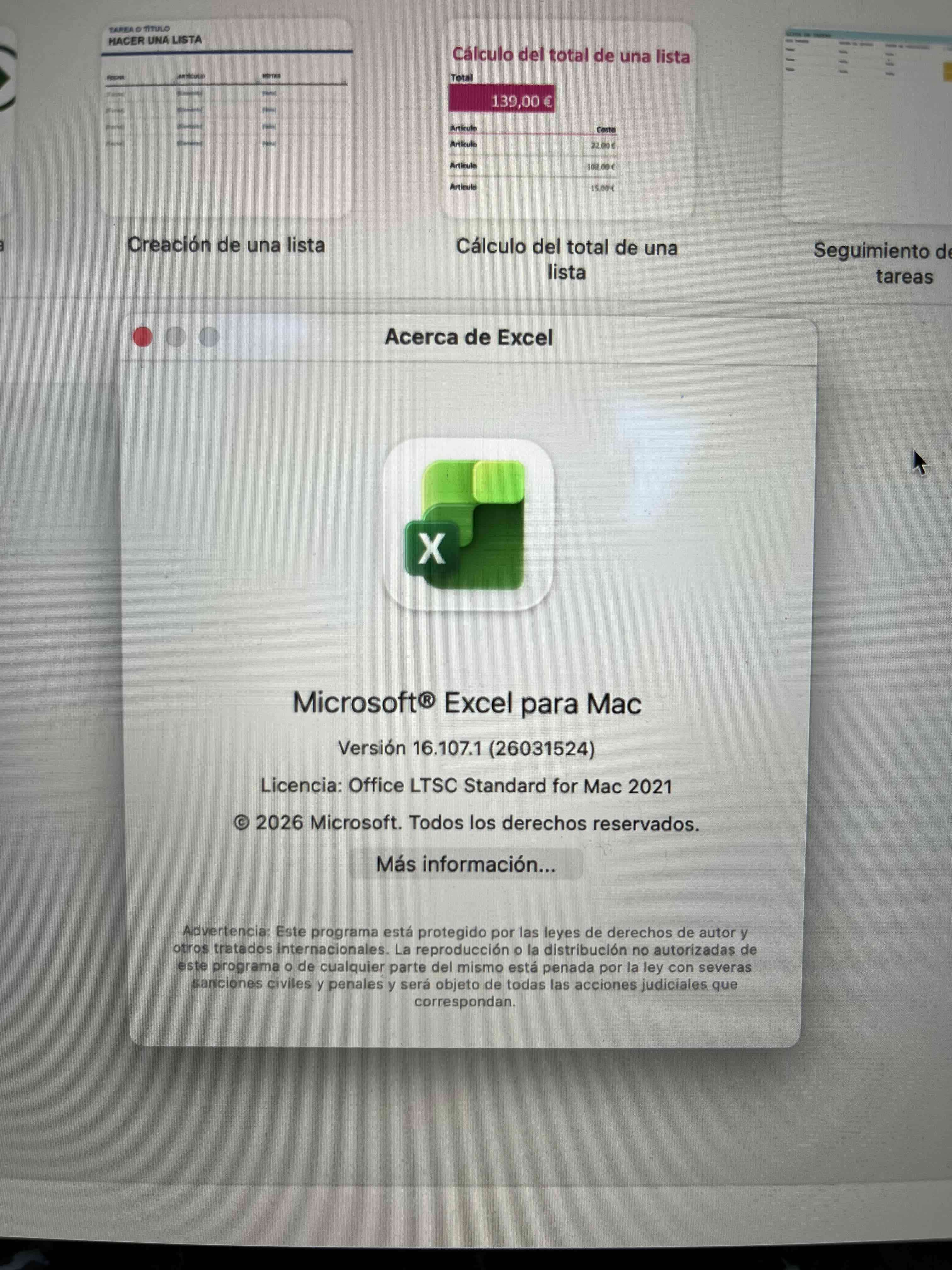 Microsoft Office 24 para Mac / versión permanente - miniatura 7