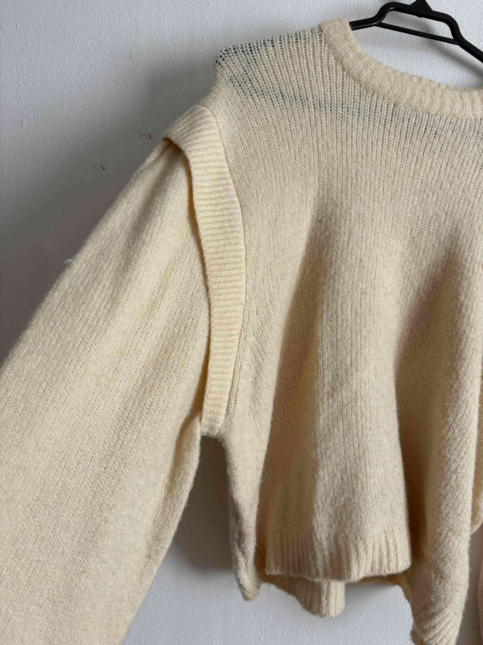 Chaleco crema de lana - miniatura 2