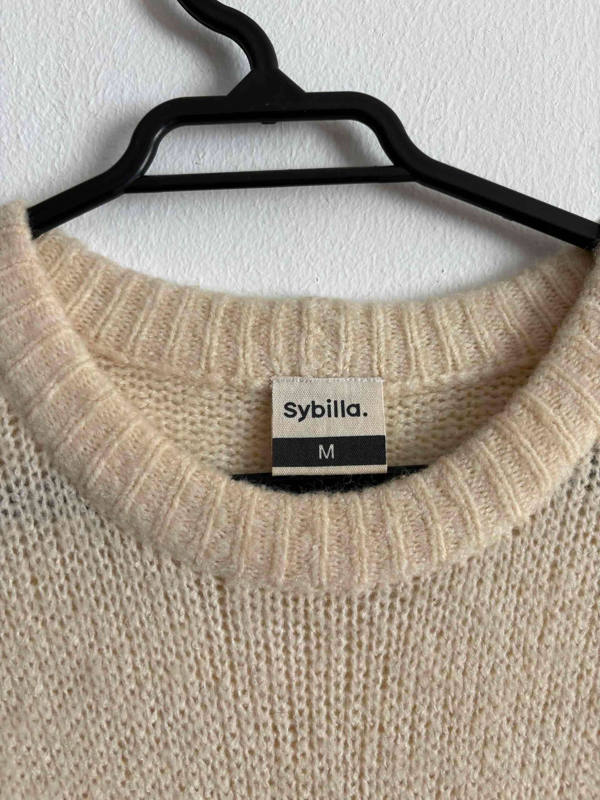 Chaleco crema de lana - miniatura 3