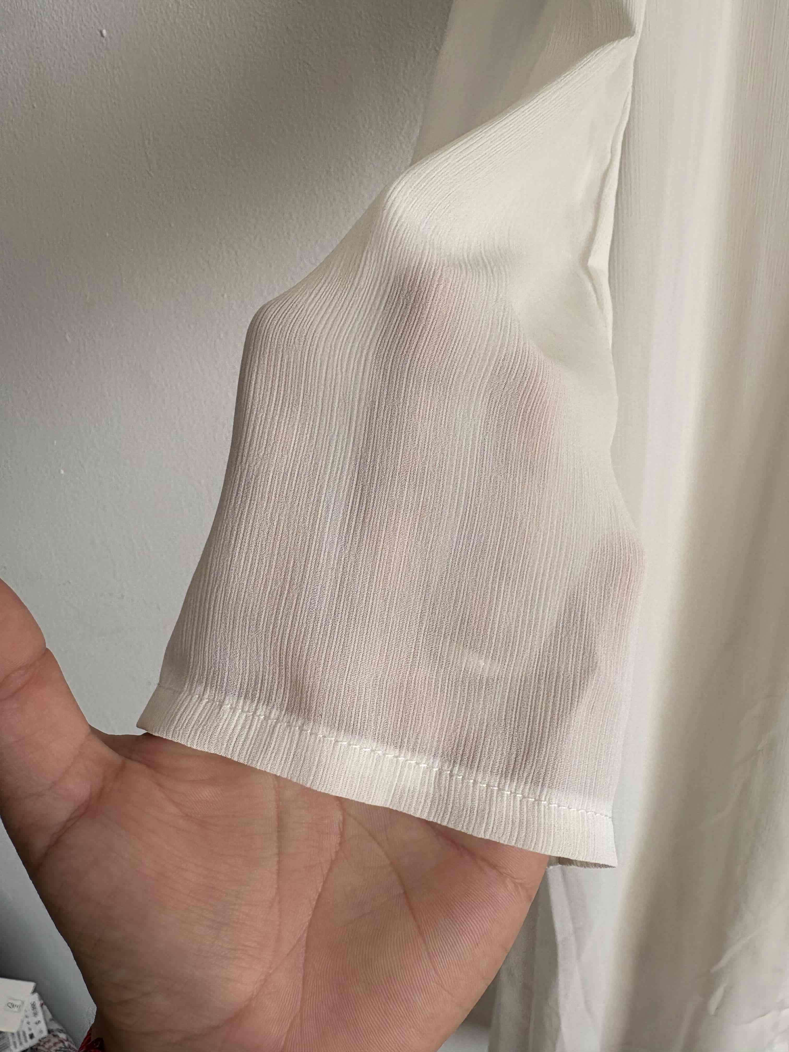 Vestido camisero blanco - miniatura 3