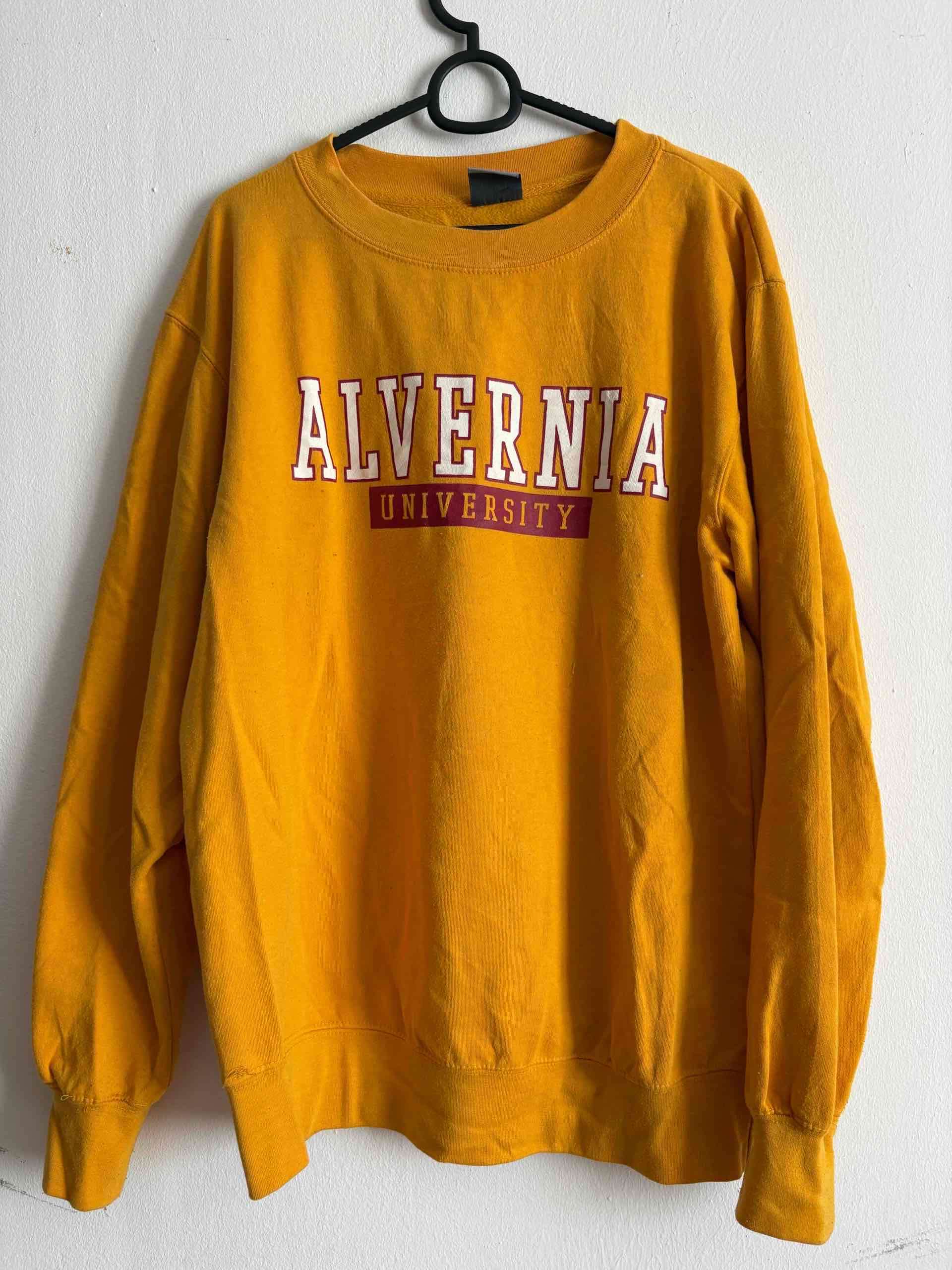 Polerón universitario amarillo