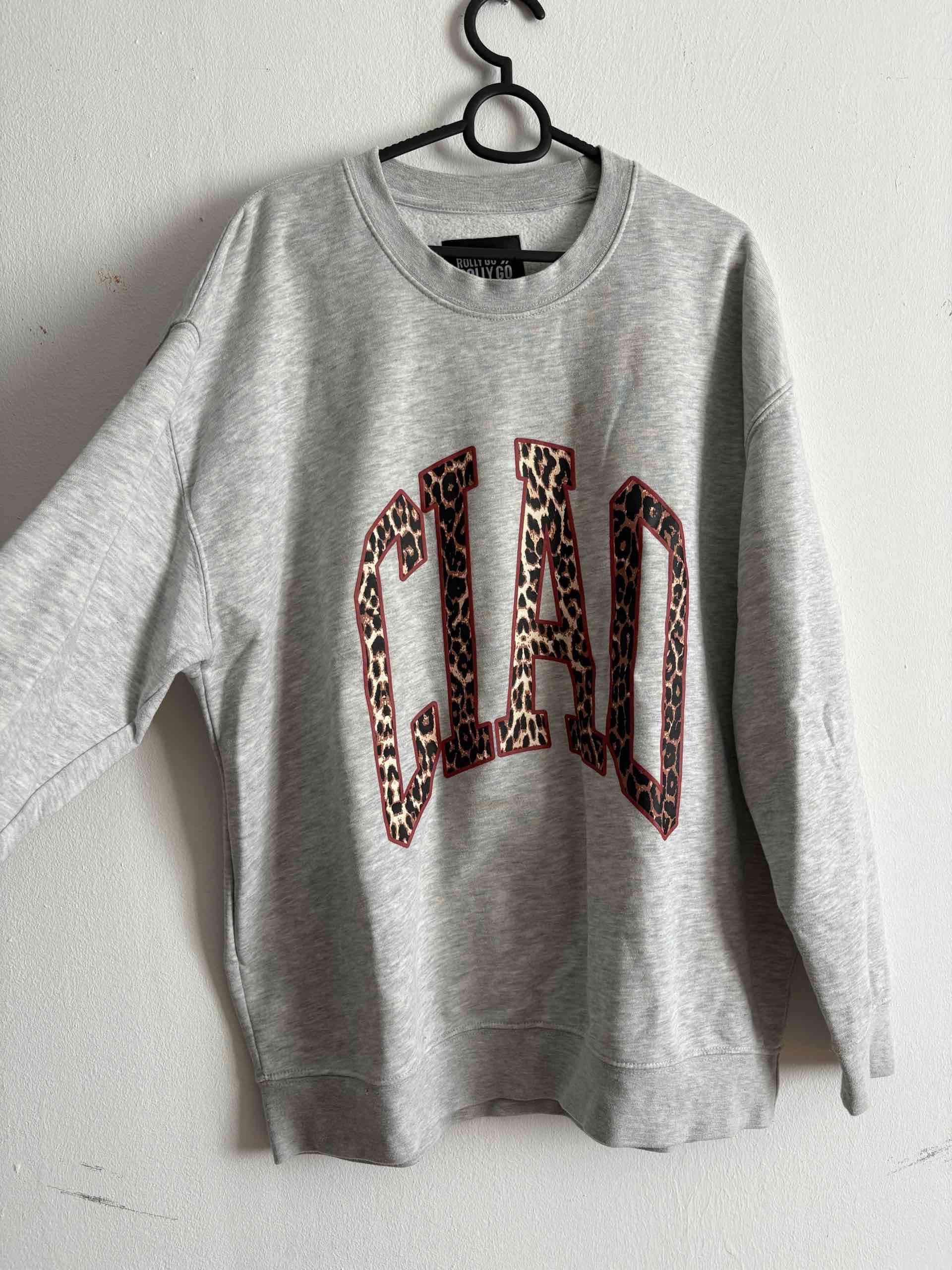 Polerón gris con estampado 'CIAO' - miniatura 2