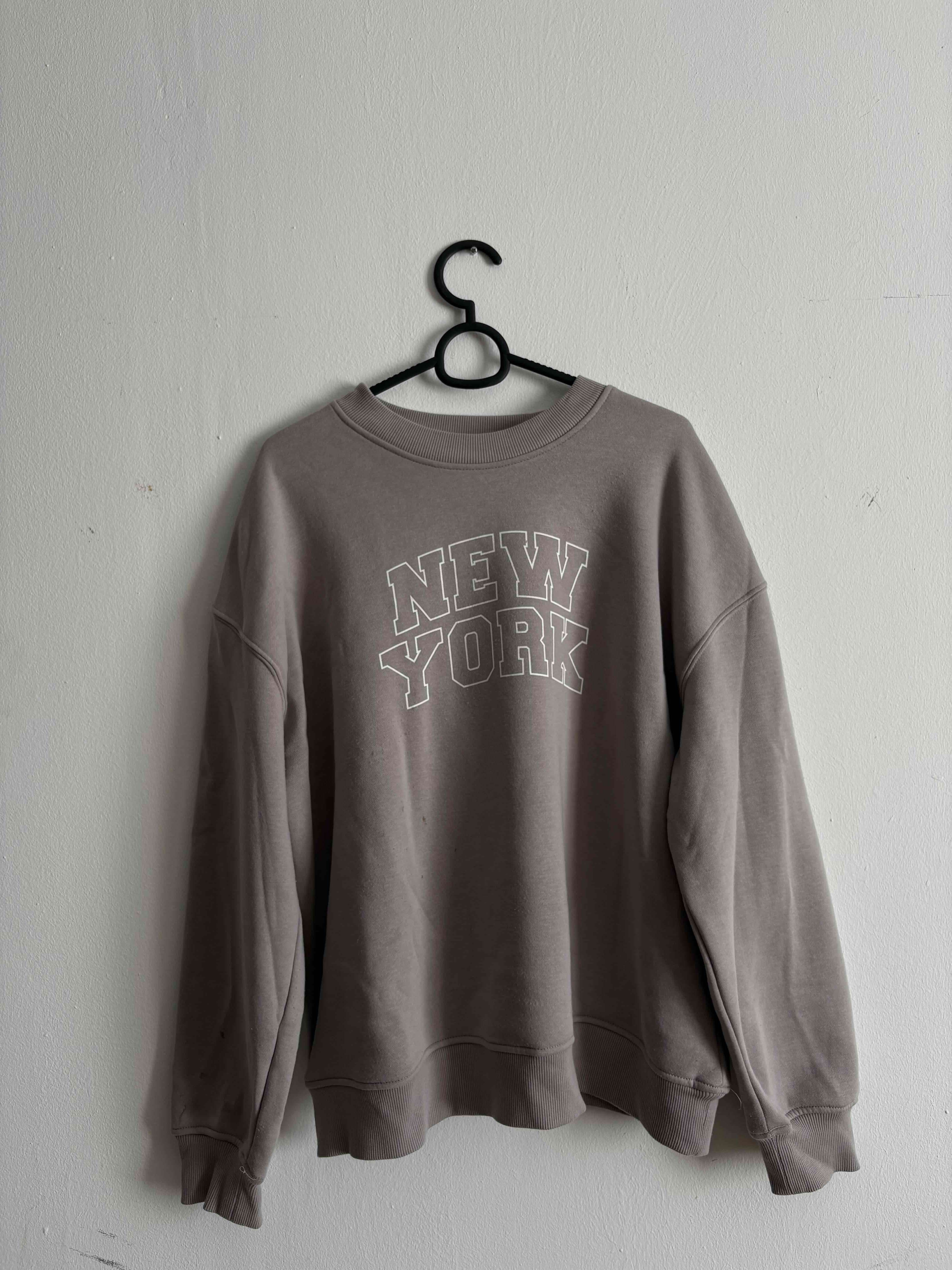 Polerón gris 'New York' unisex