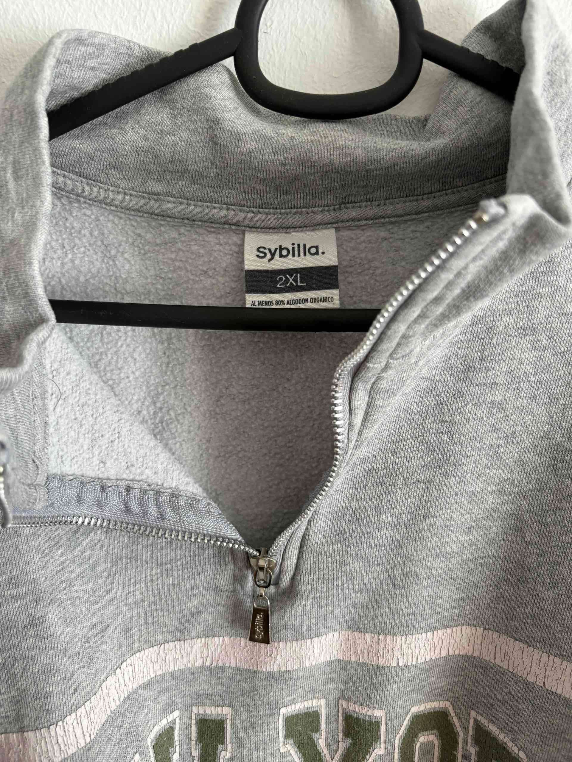 Polerón gris New York - miniatura 3