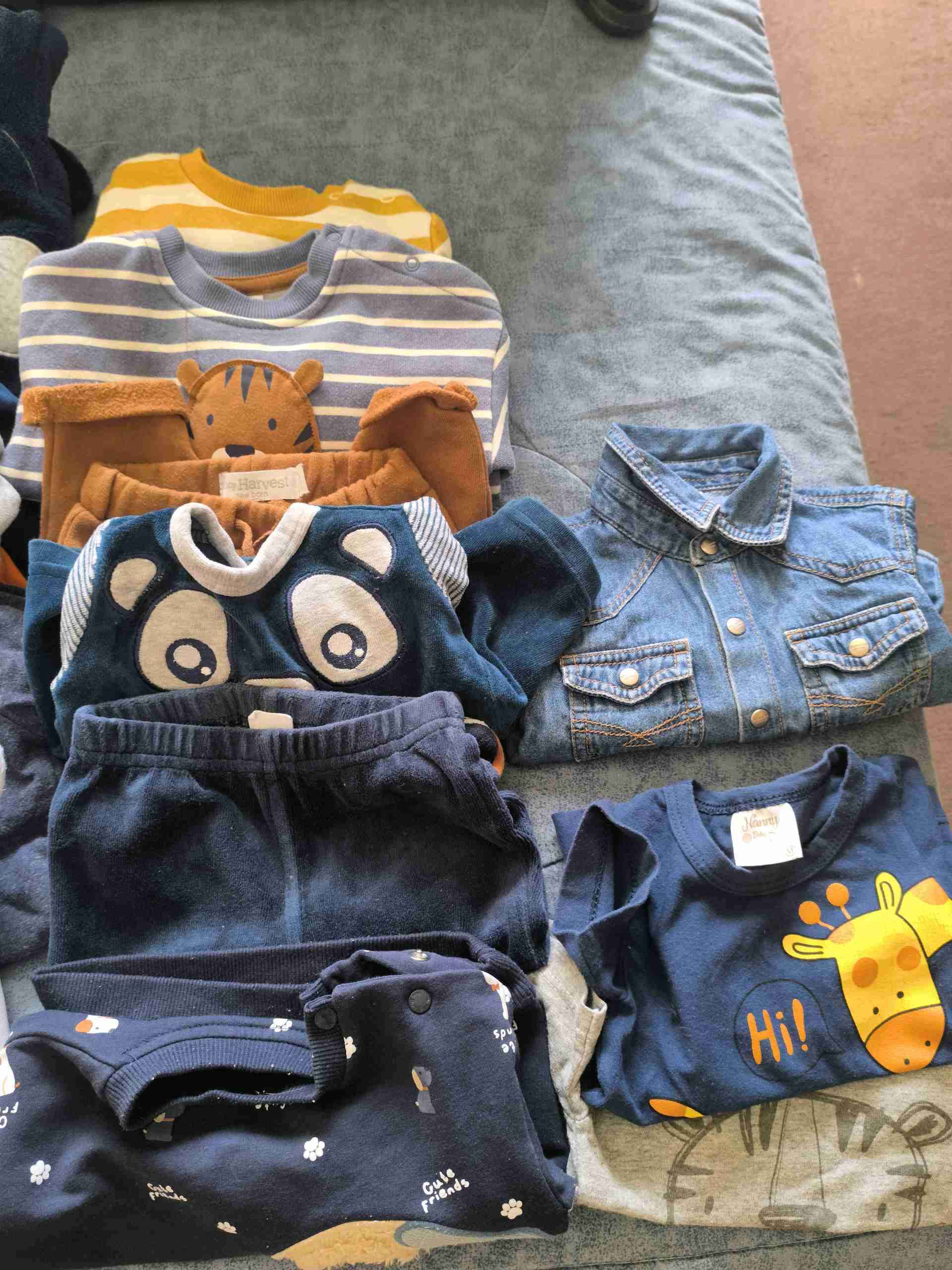 Lote de  18 prendas ,ropa niño de 0 a 3 meses - miniatura 4
