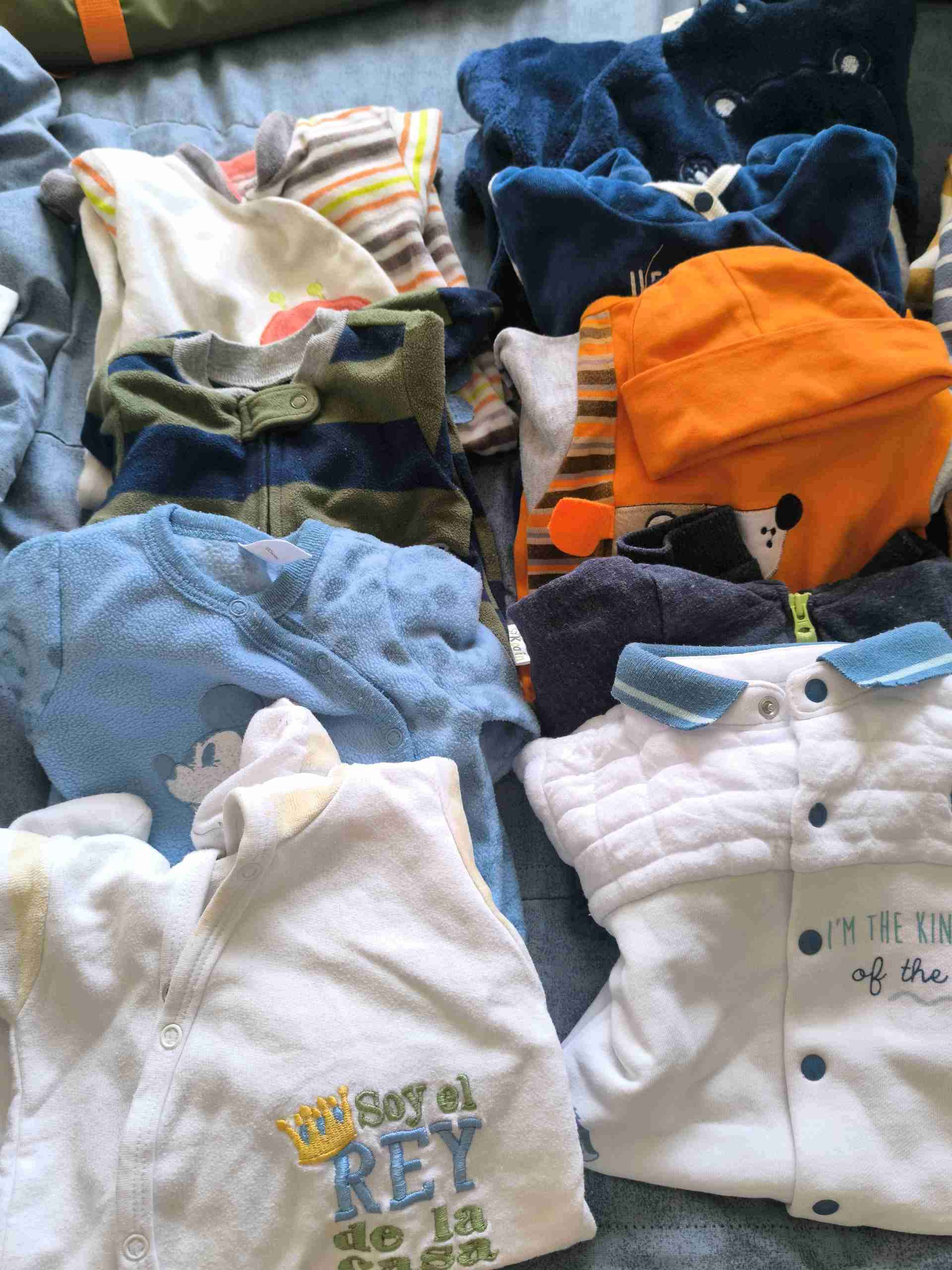 Lote de  18 prendas ,ropa niño de 0 a 3 meses - miniatura 5