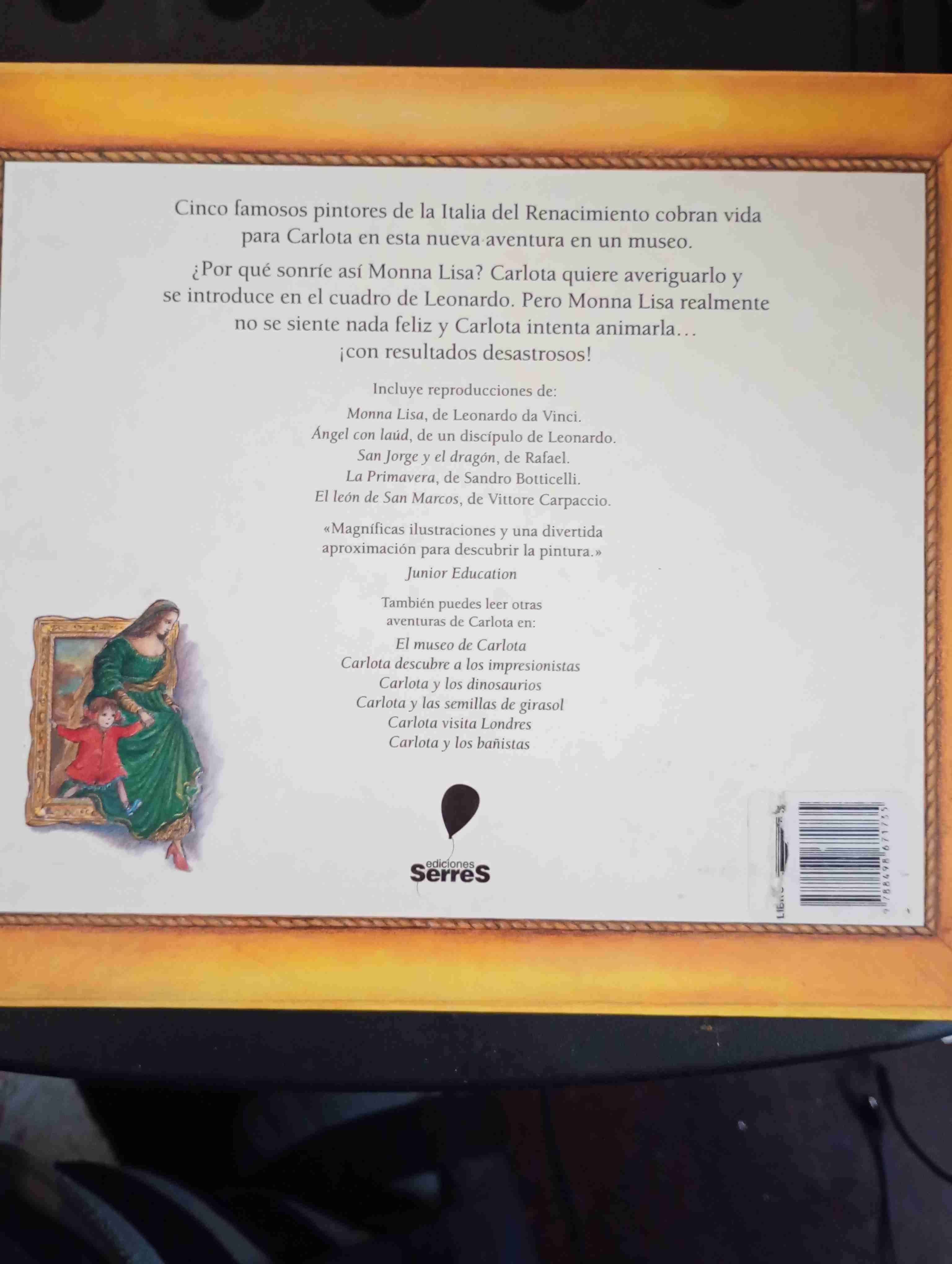 Libro infantil Carlota y Monna Lisa - miniatura 2
