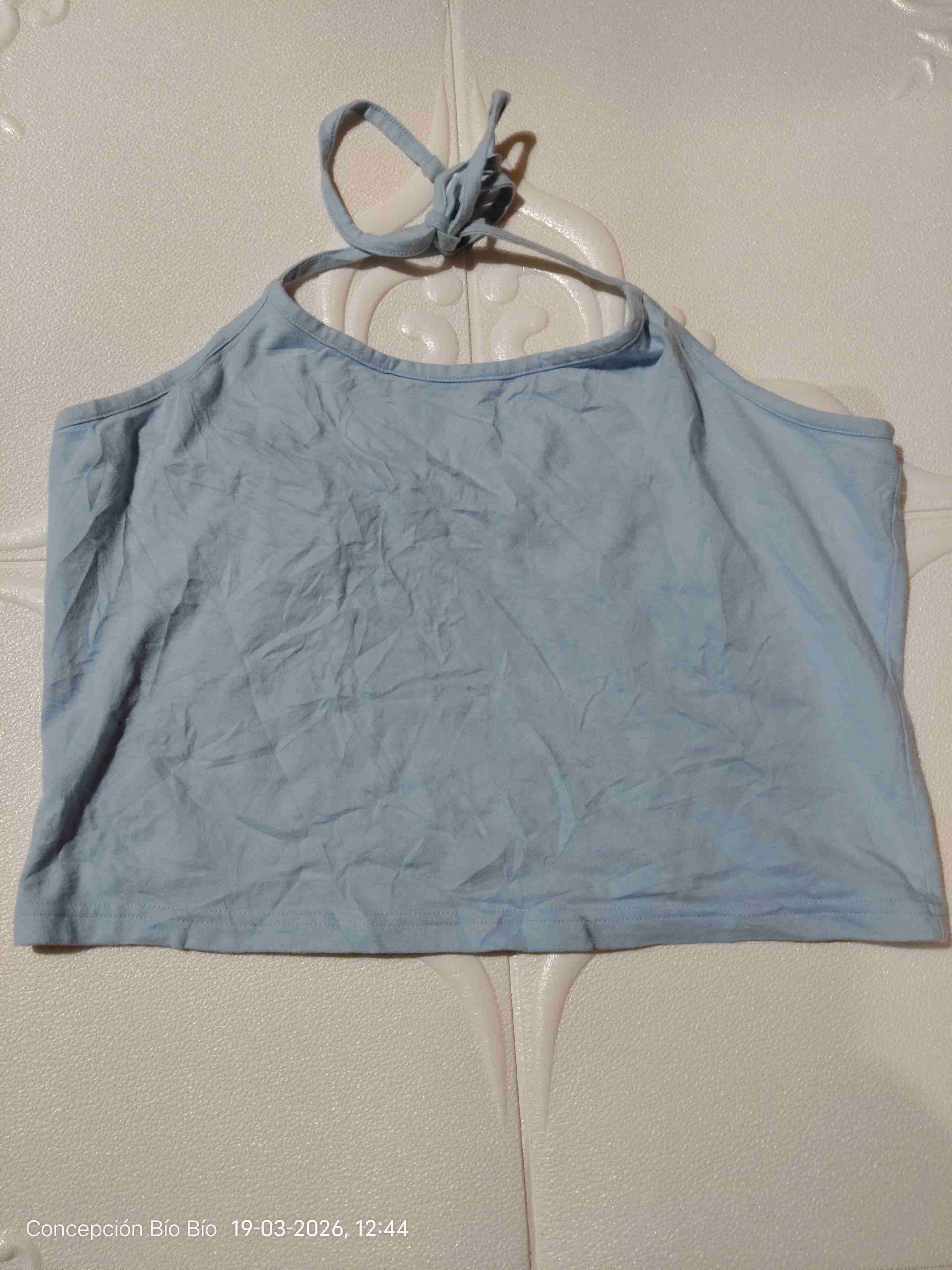 Top tubo negro con botones - miniatura 4