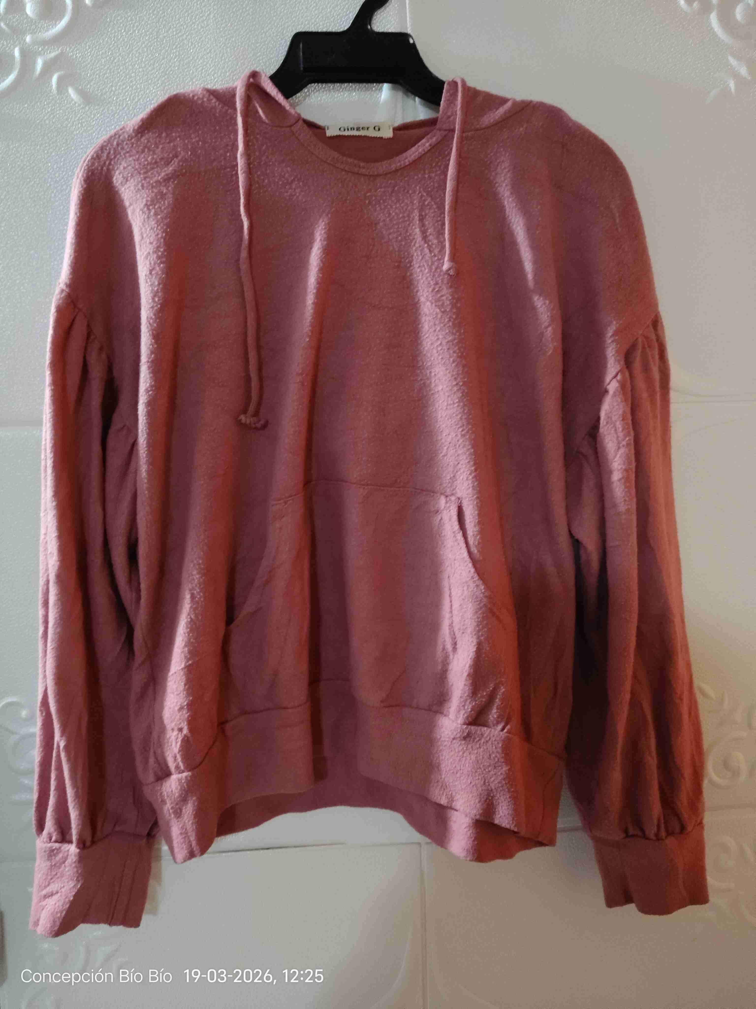 Sweater beige con lazo - miniatura 3